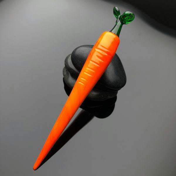 Carrot Dab Glass Tool