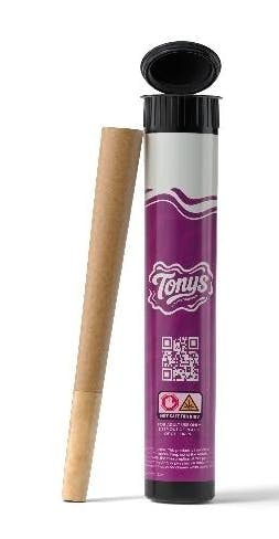 Tonys / Pre Roll / Toll Booth - Sativa / 1pk / 1G