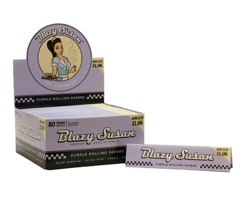 Blazy Susan | King Slim | Purple Rolling Papers