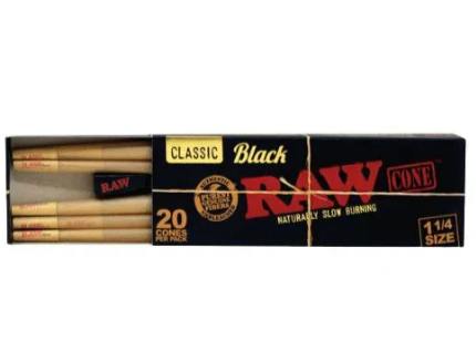 Raw Black Classic 1 1/4 20