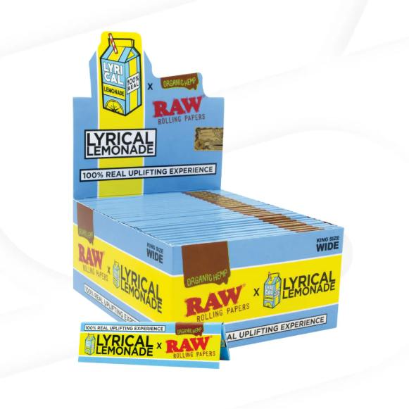 Lyrical Lemonade x Raw | King Size Wide | Organic Paper