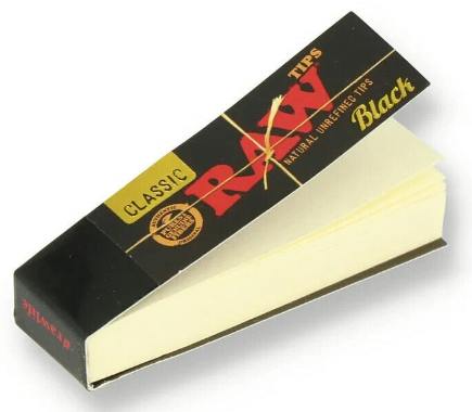 Black Rolling Tips | RAW (50)