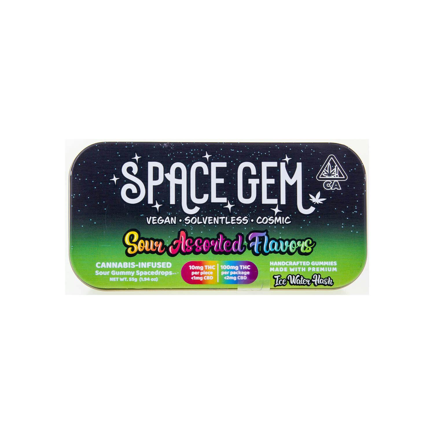 Space Gems | Sour Gummy Space Drops (100mg THC)