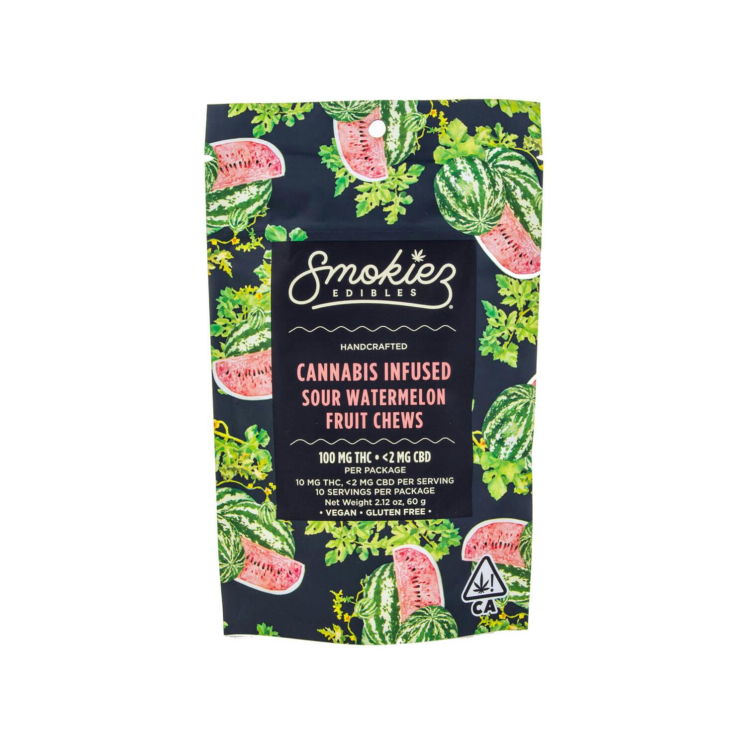Smokiez — Sour Watermelon Fruit Chews