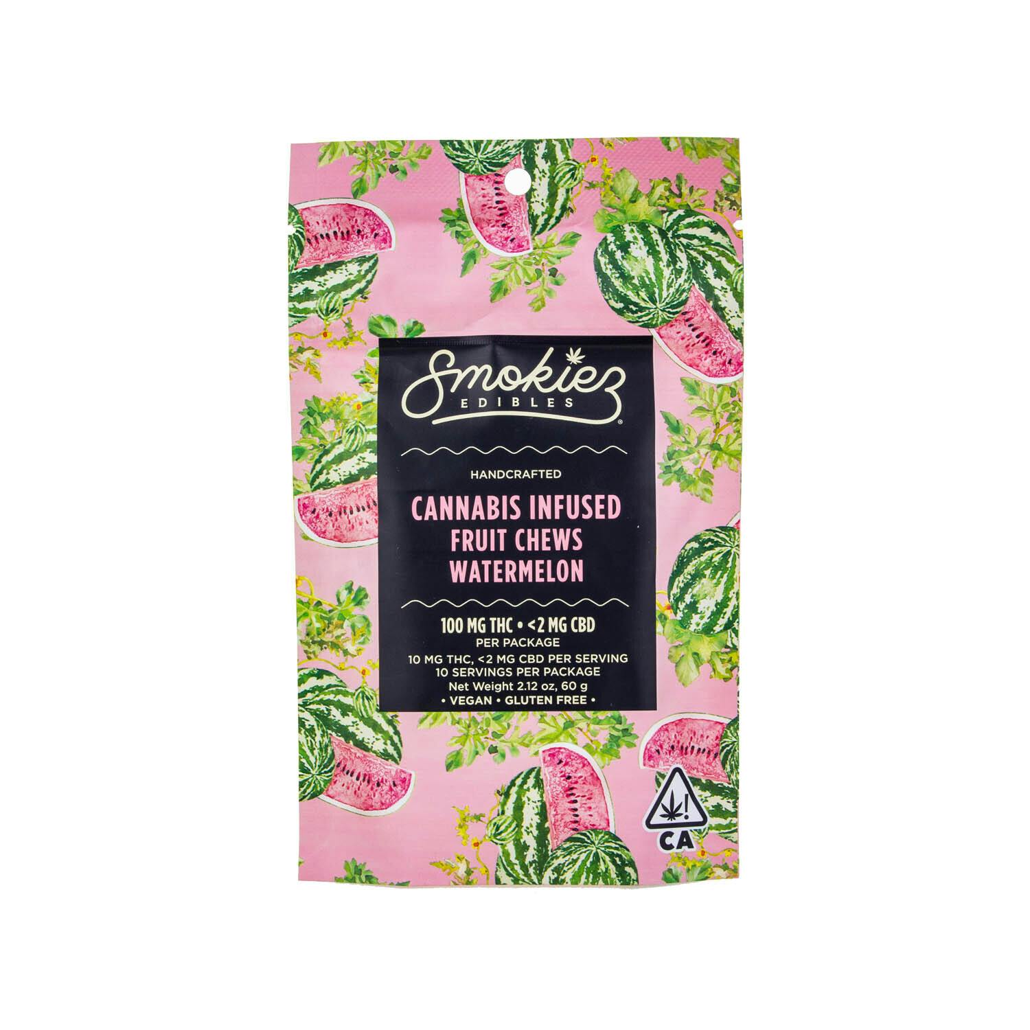 Smokiez — Watermelon Fruit Chews
