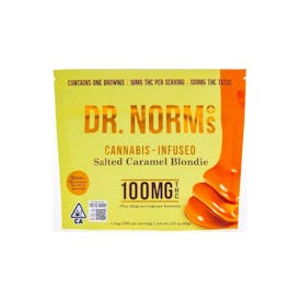 Dr. Norms | Salted Caramel Blondie (100mg THC)