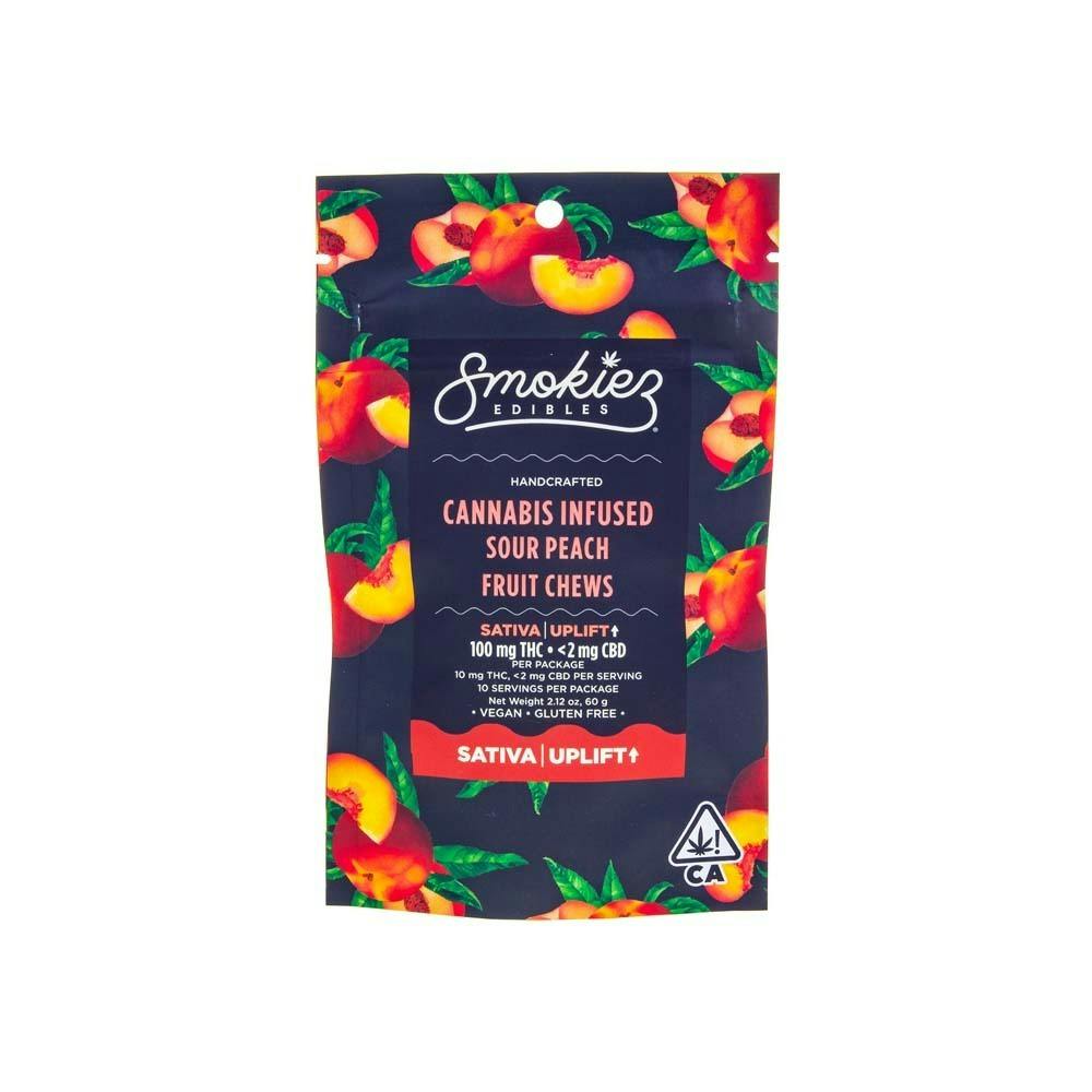 Smokiez — Sour Peach Fruit Chews