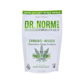 Dr. Norms | Chocolate Chip Cookies (1:1 THC:CBD - 100mg Total)