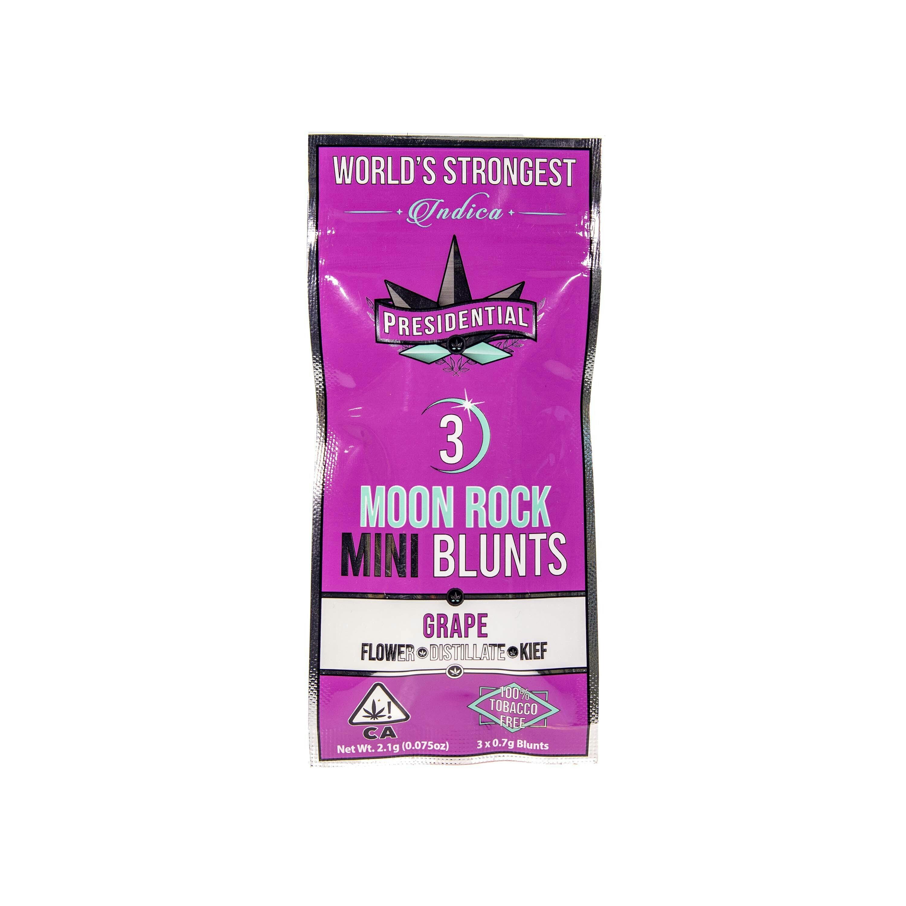 Presidential | Infused Moonrock Grape Mini Blunt Pack (2.3g)