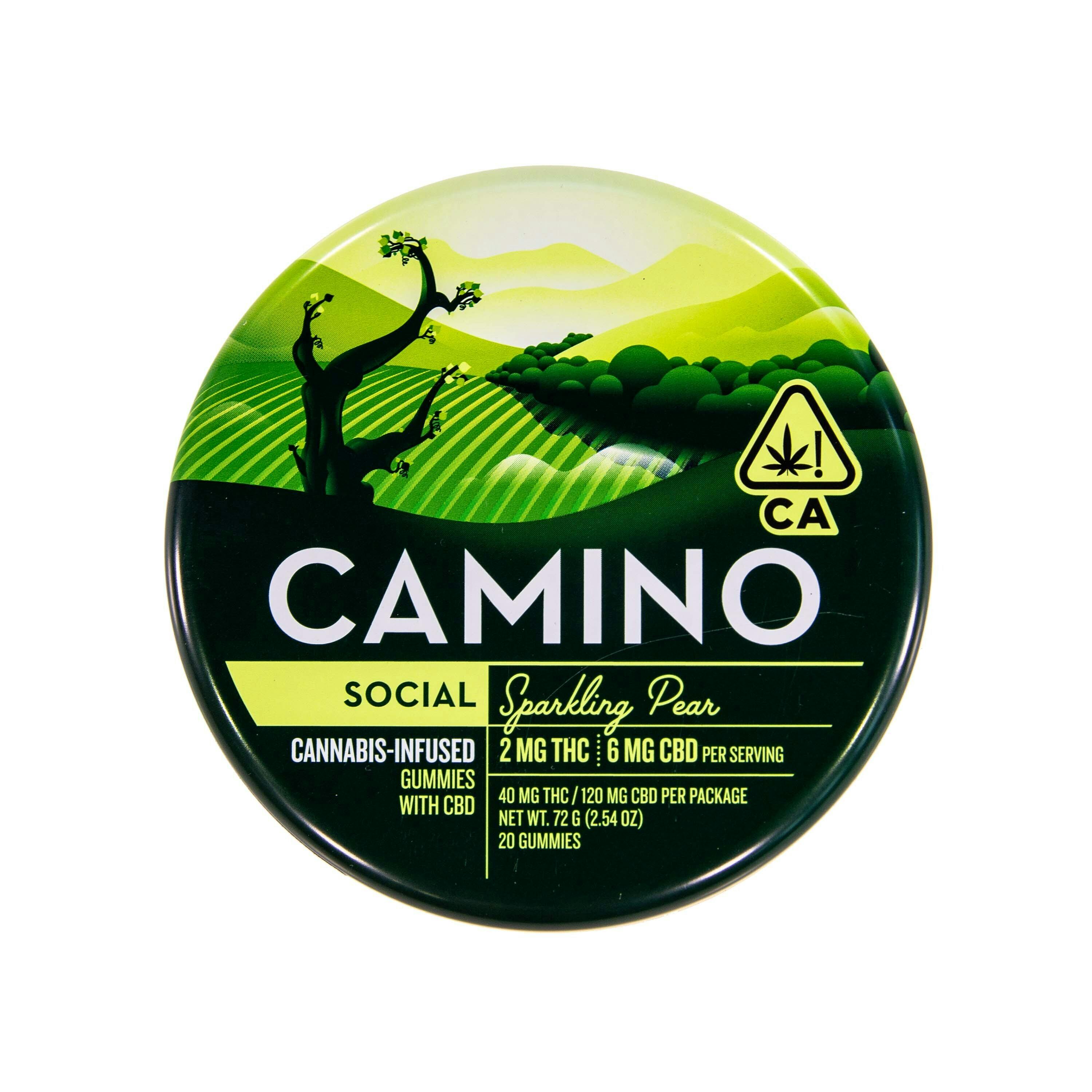 CAMINO — Social Sparkling Pear