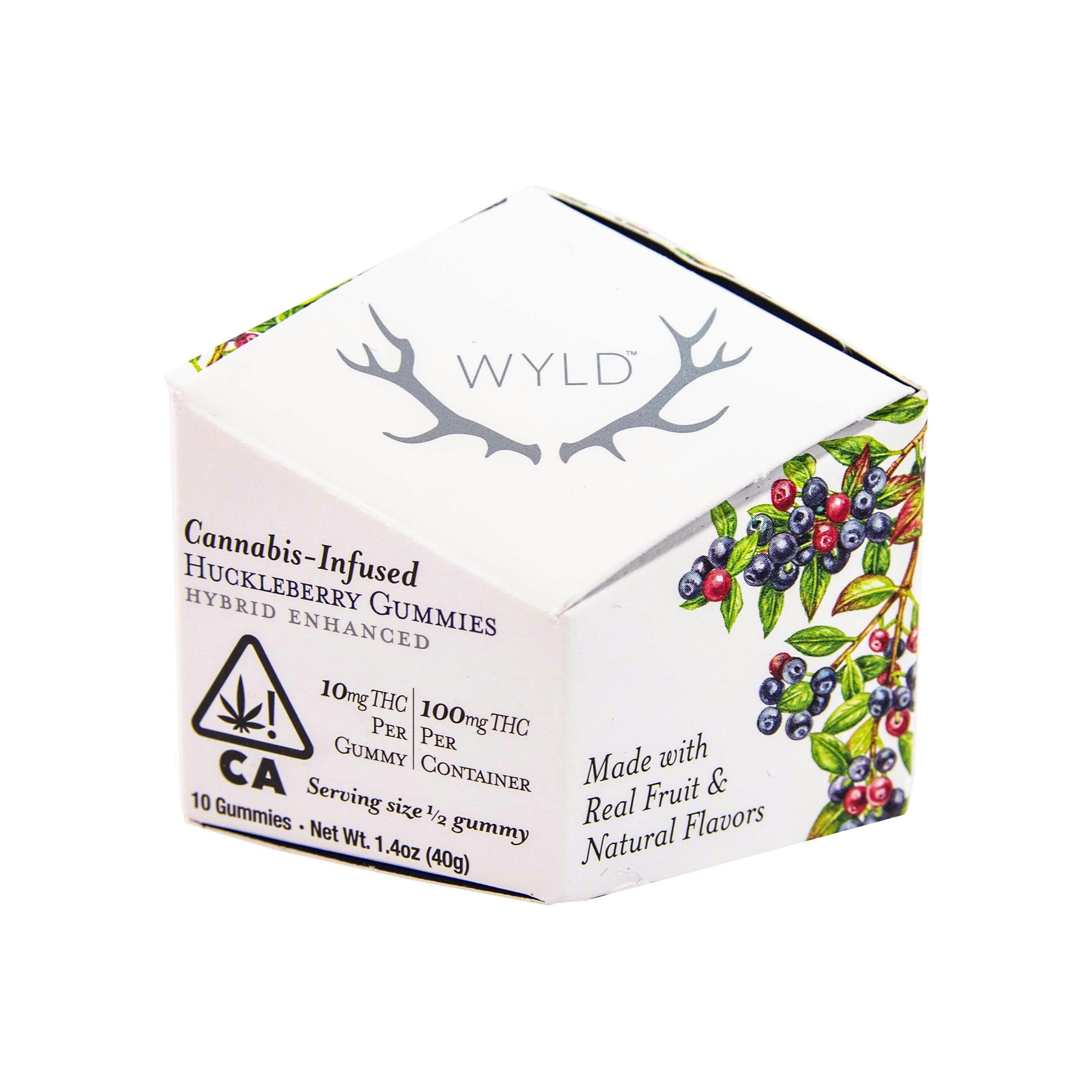 Wyld: Huckleberry Gummies (100mg THC)