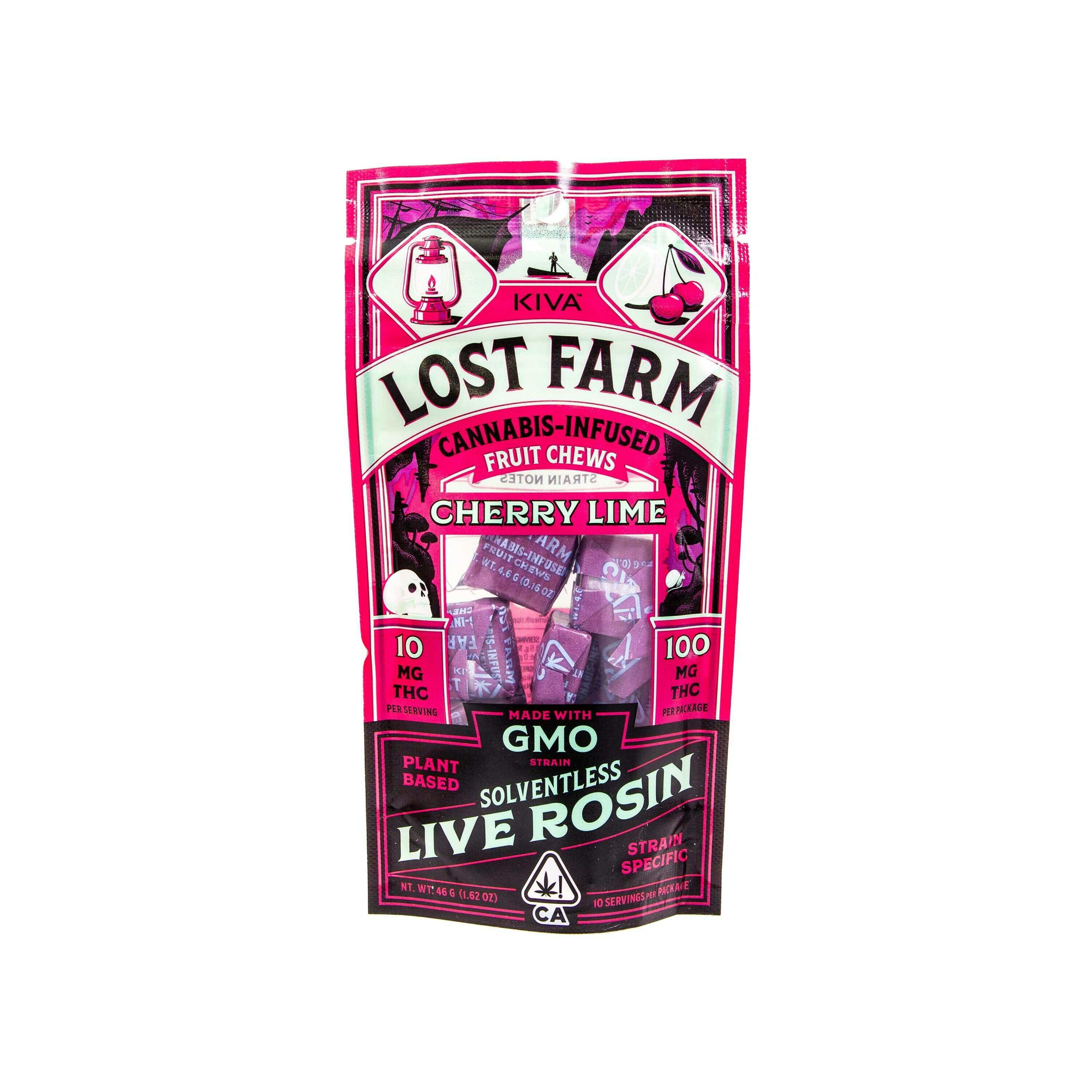 Lost Farm Chews — Cherry Lime Fruit Chews