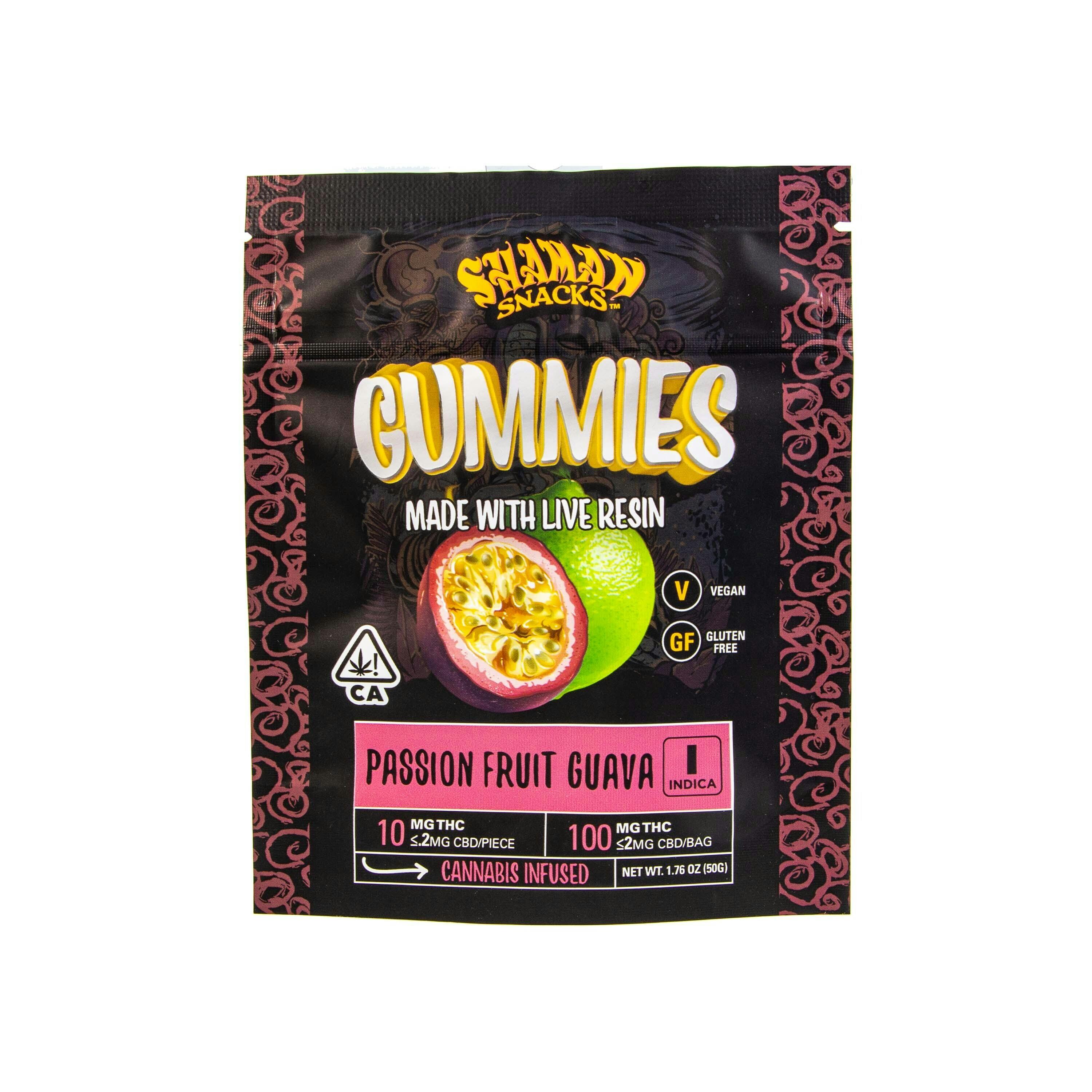 Shaman Snacks: Passion Fruit Guava