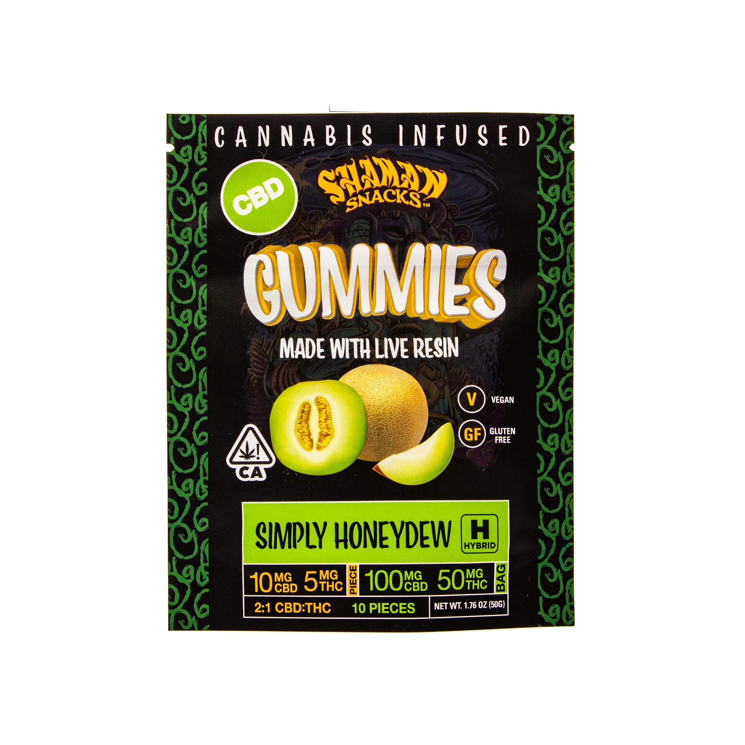 Shaman Snacks — Simply Honeydew