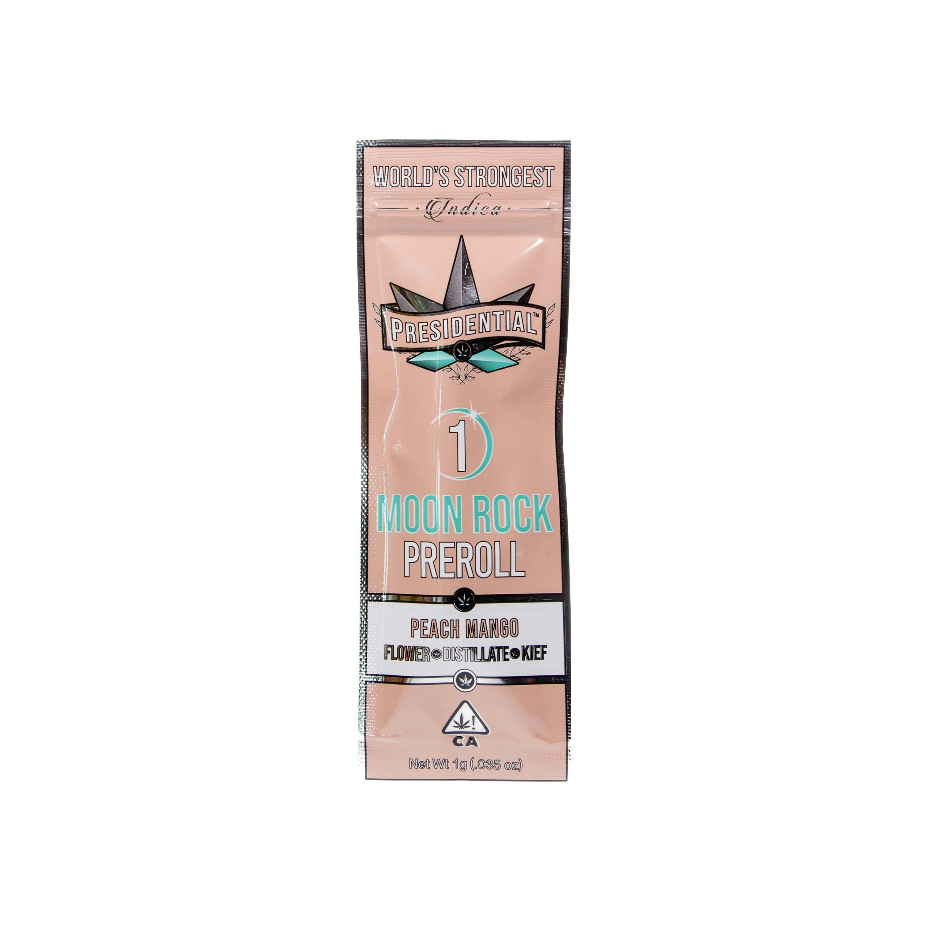Presidential | Infused Moonrock Peach Mango Pre-roll (1g)