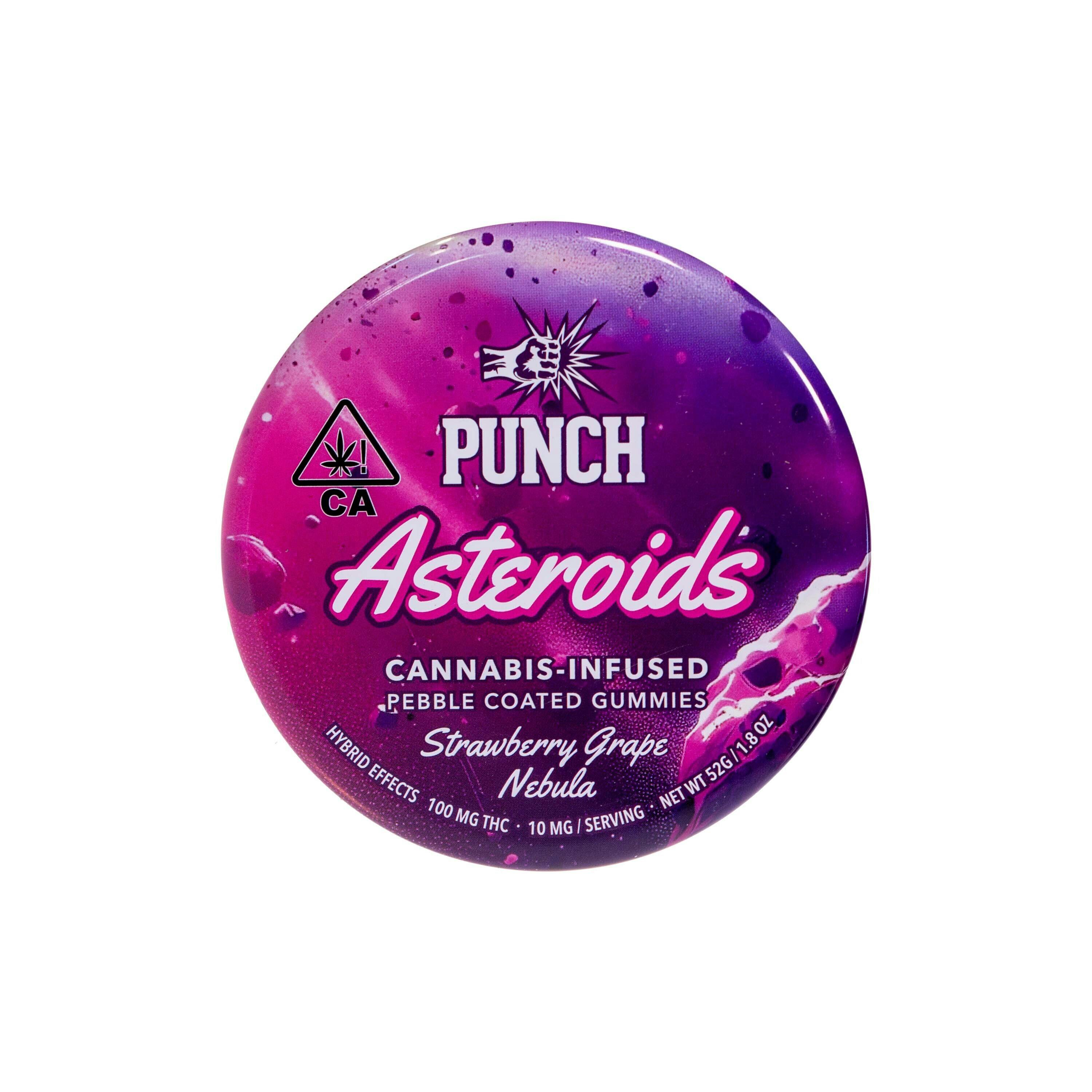 Punch Edibles — Strawberry Grape Nebula Asteroids