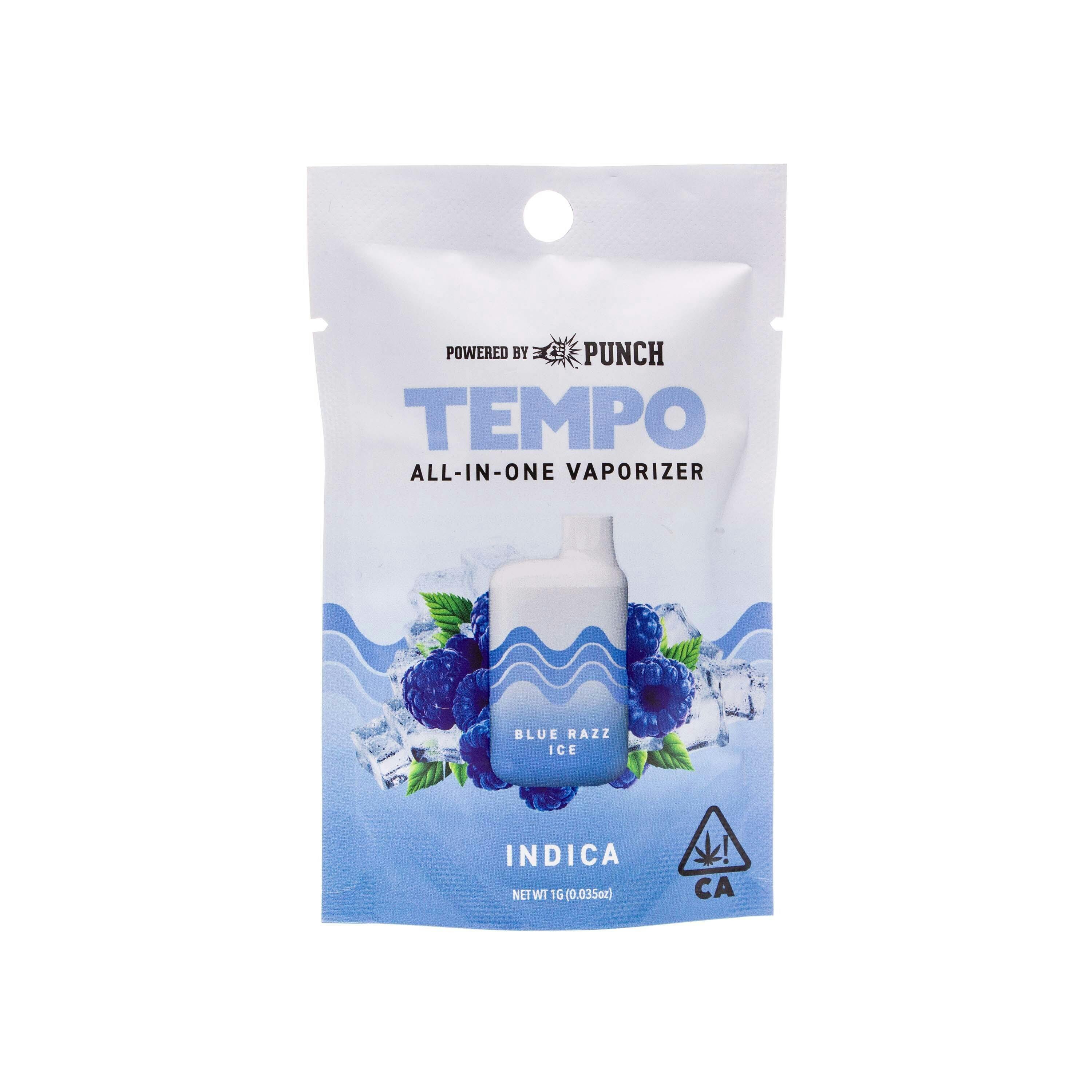 TEMPO: Blue Razz Ice