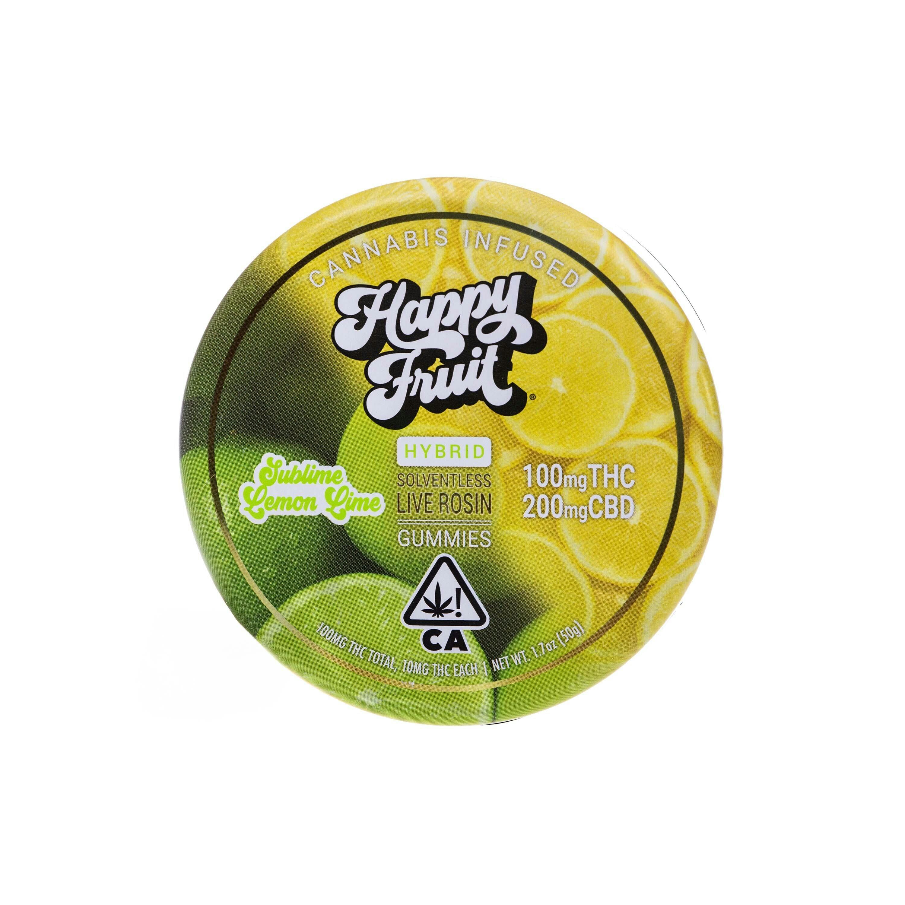 Happy Fruit — Sublime Lemon Lime