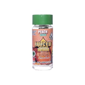 Juiced | Peach Infused Pre-rolls (4 Pack - 4g)