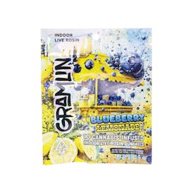 Gramlin | Blueberry Lemonade Rosin Hybrid Gummies (100mg THC)