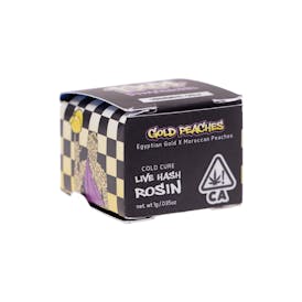 1904 | Gold Peaches Cold Cure Live Hash Rosin (1g)