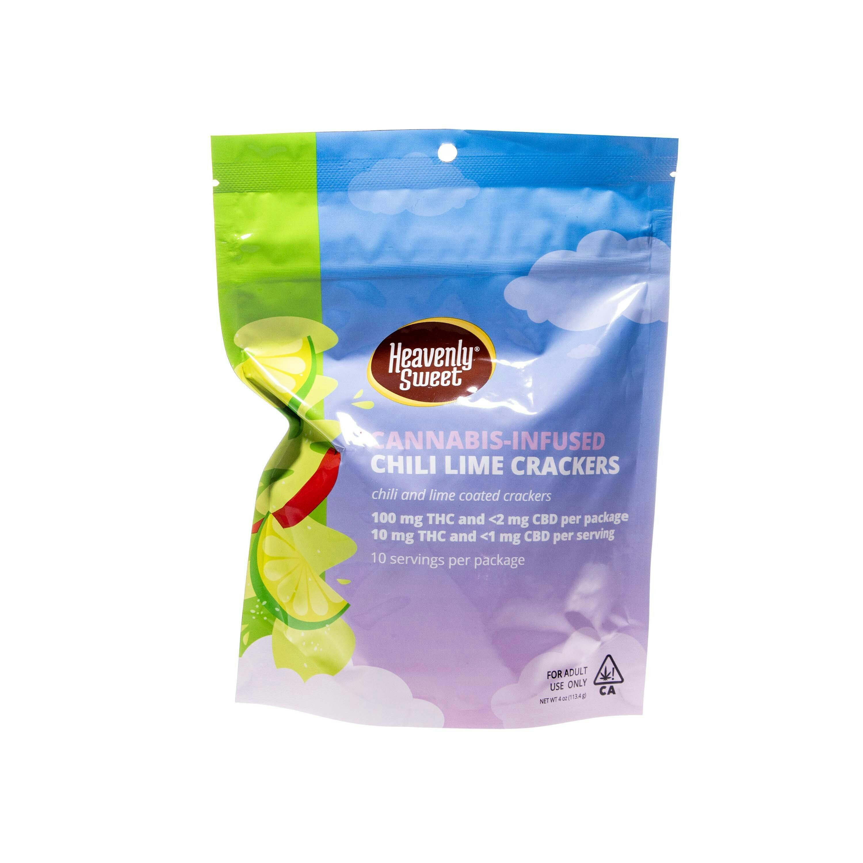 Heavenly Sweet — Chili Lime Crackers