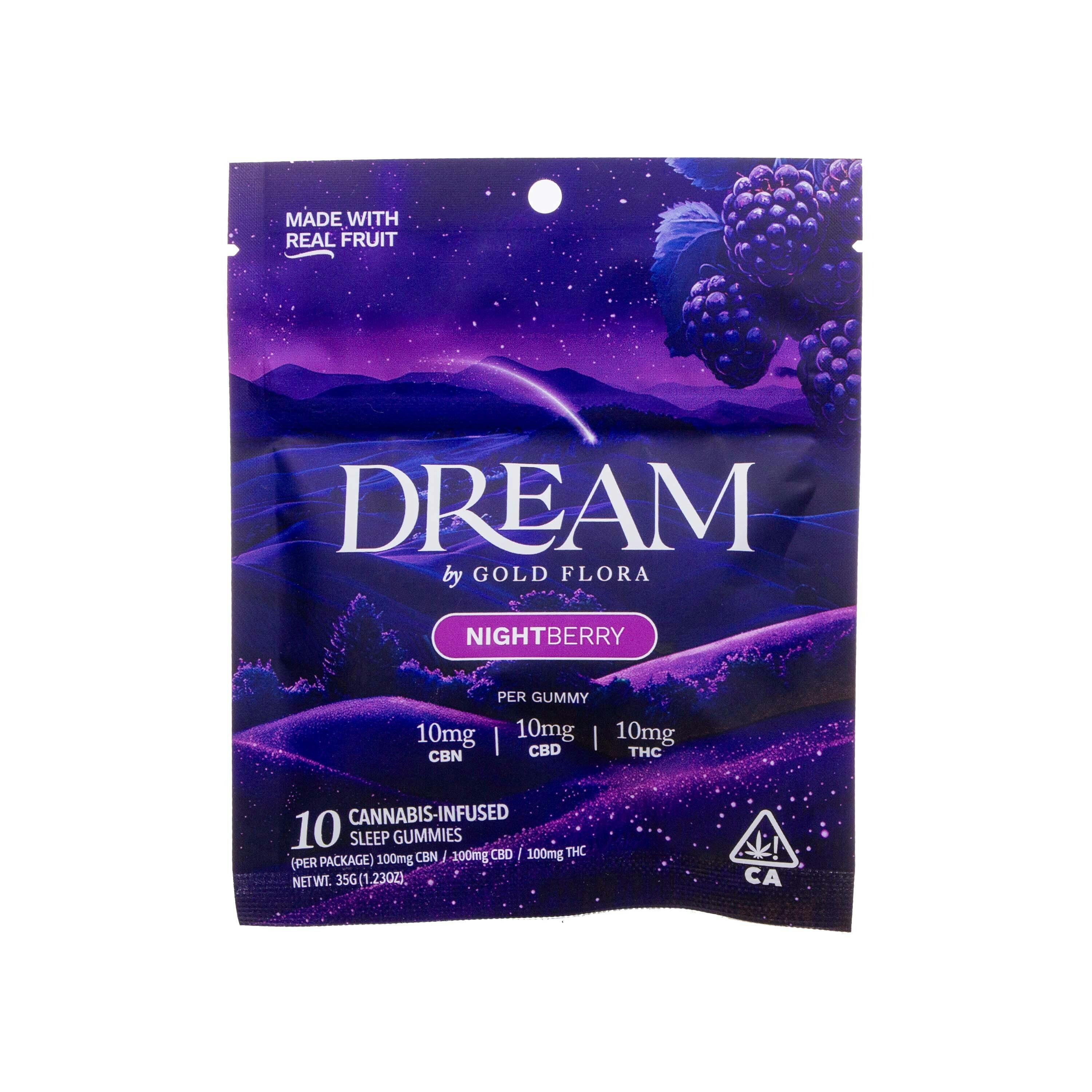 Gold Flora: Nightberry Dream