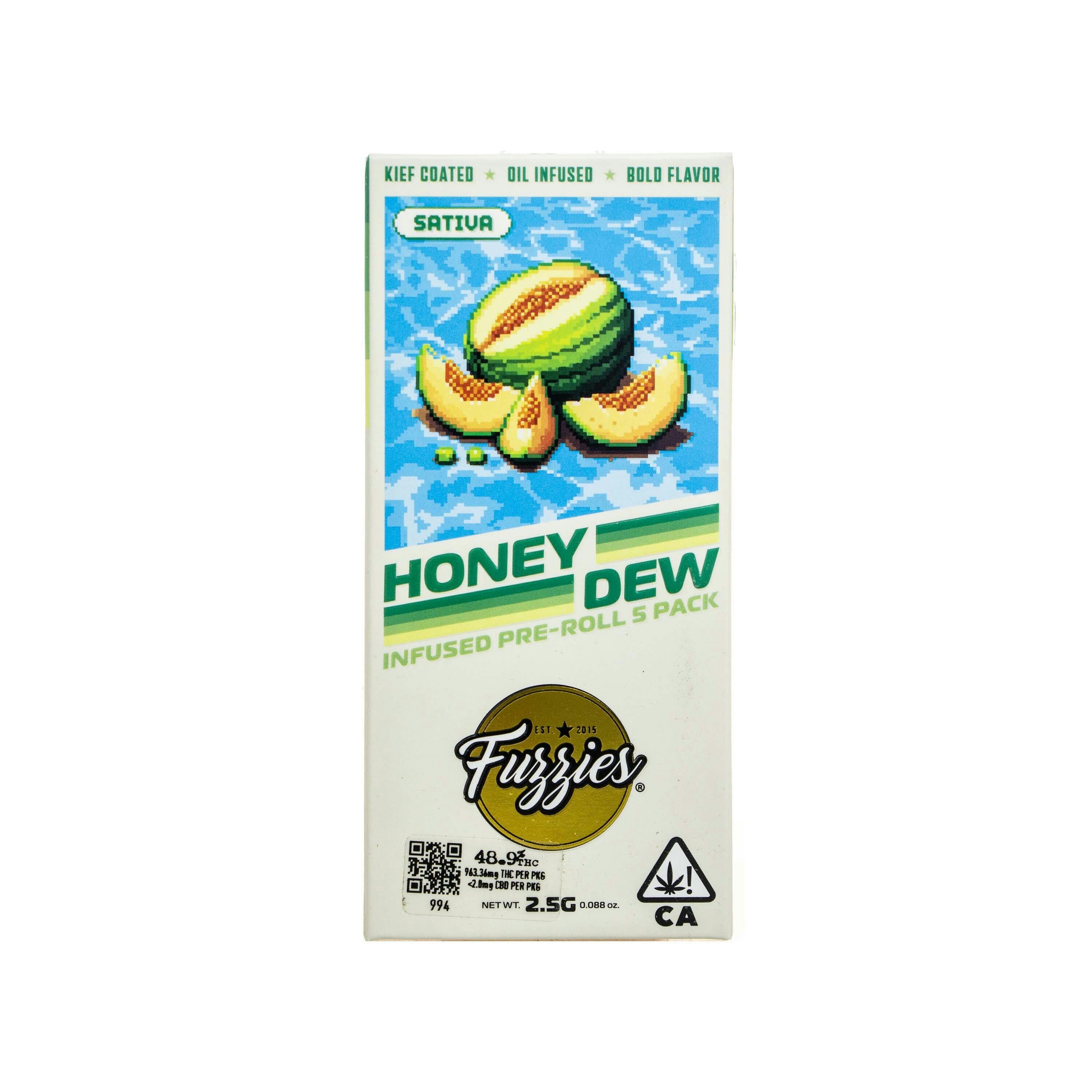 Fuzzies: Honeydew Infused Pre-roll Pack
