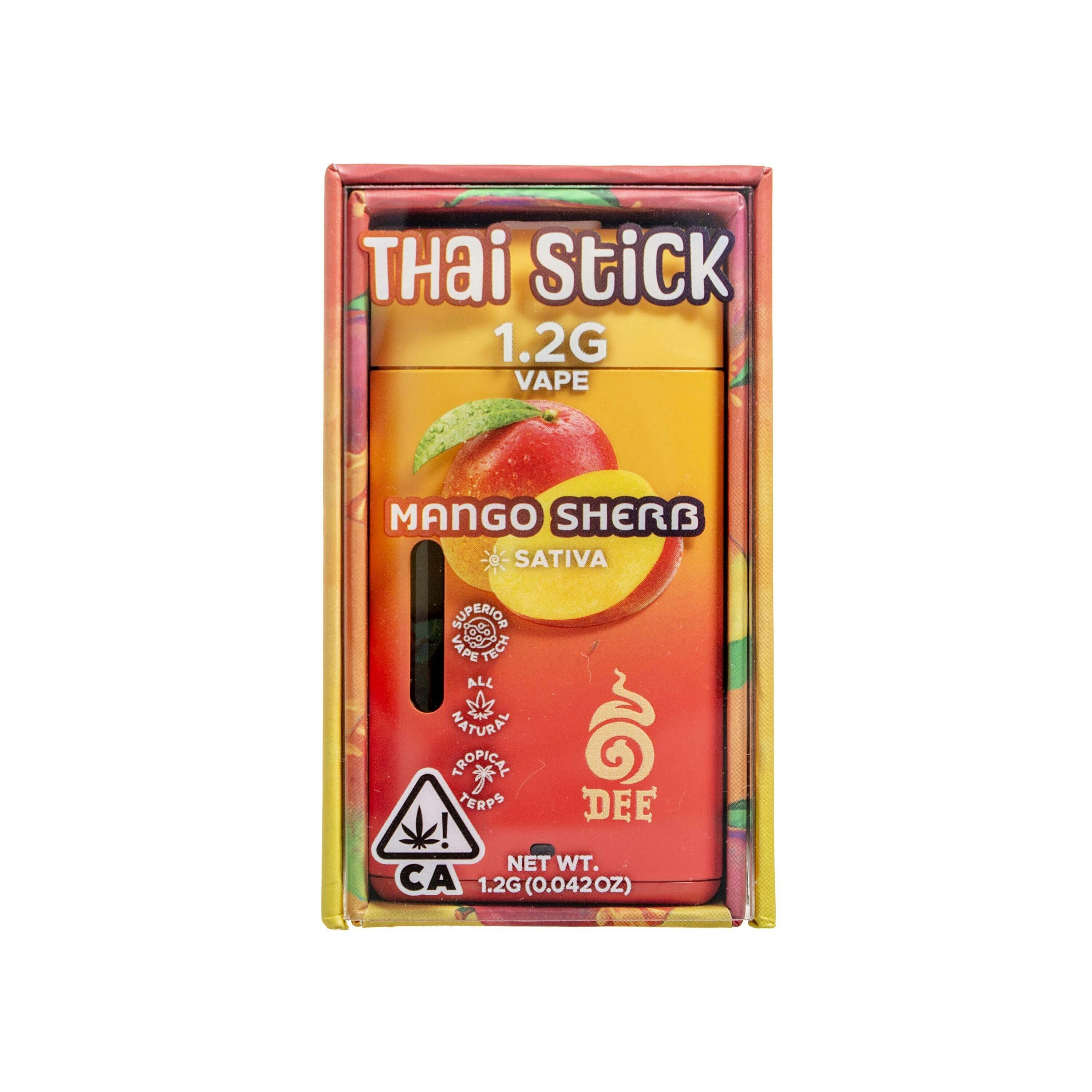 Dee | Thai Stick Mango Sherbet All-In-One Vape (1.2g)