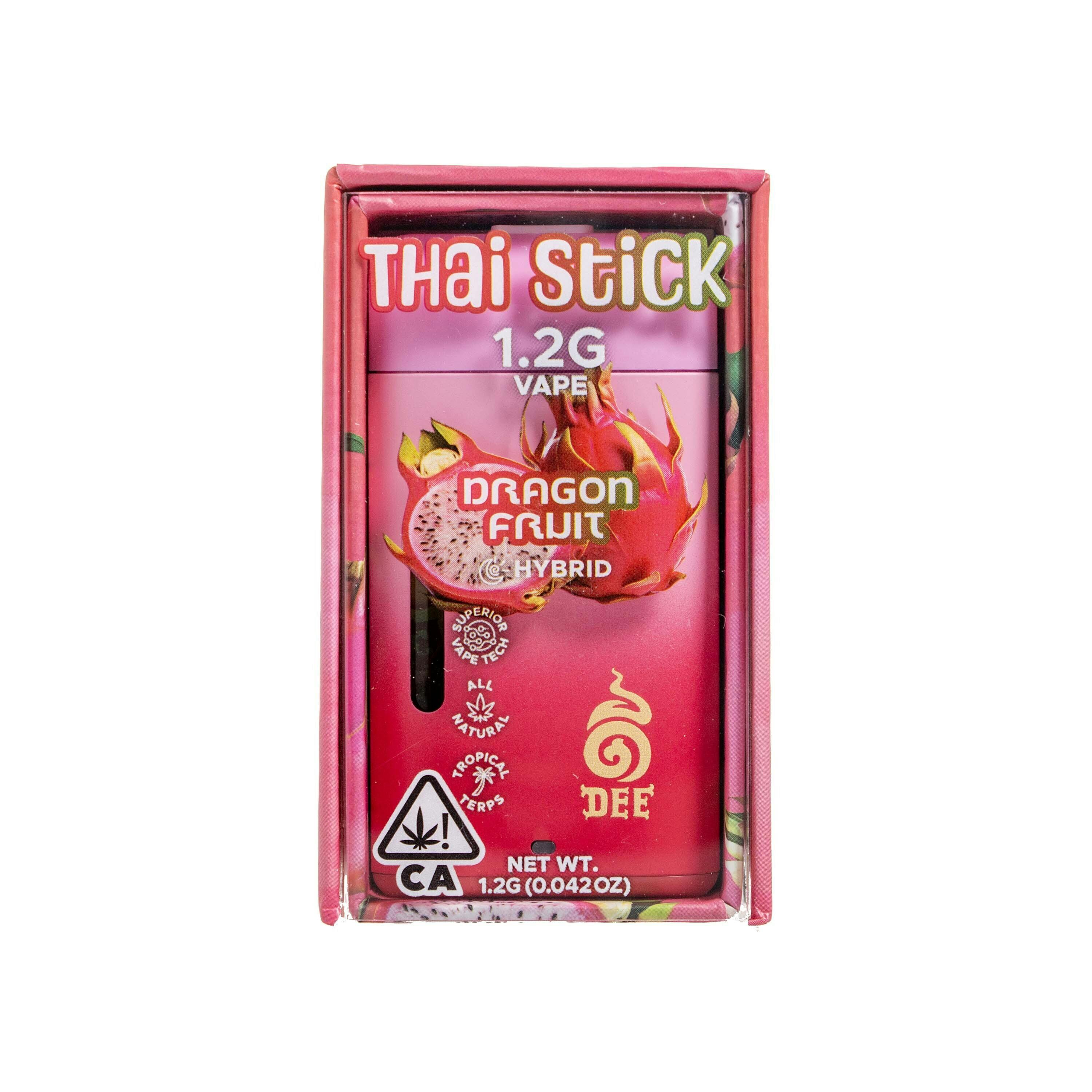 Dee | Thai Stick Dragon Fruit All-In-One Vape (1.2g)