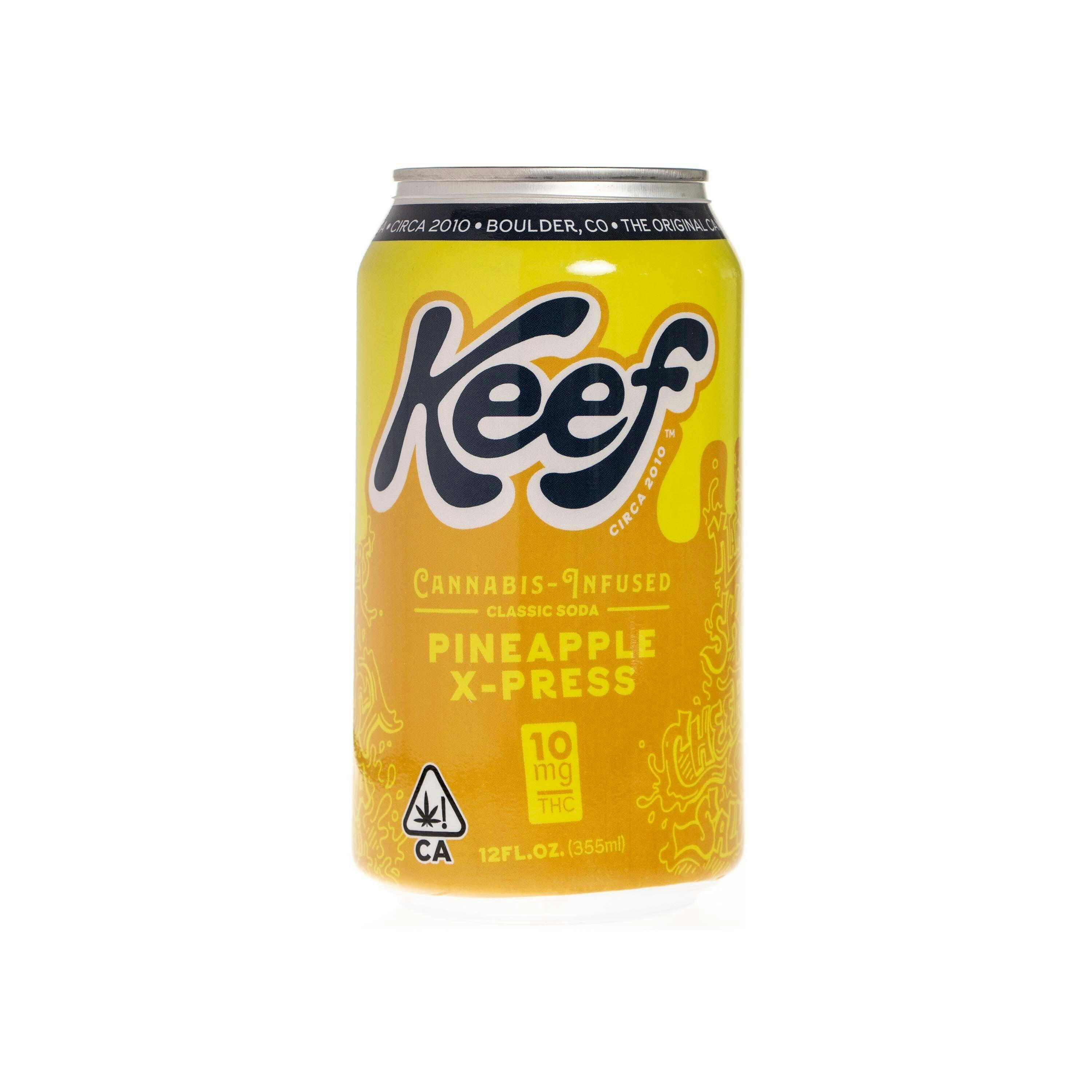 Keef Xtreme — Pineapple X-press Soda