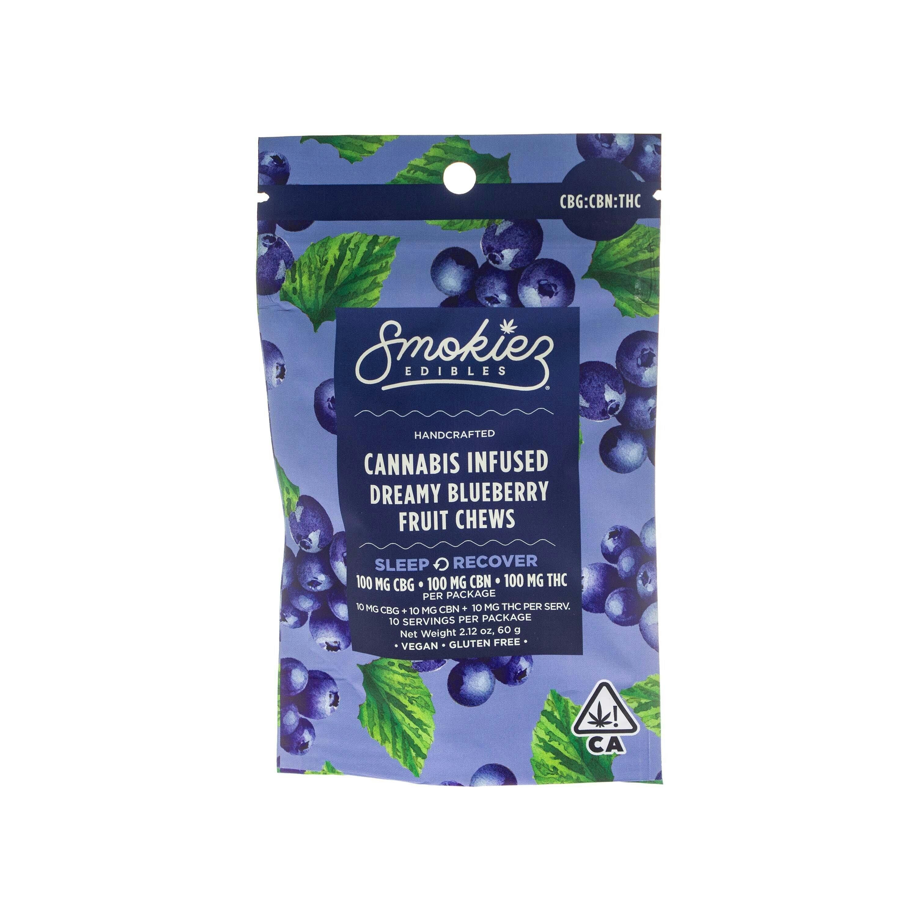 Smokiez: Blueberry Fruit Chews