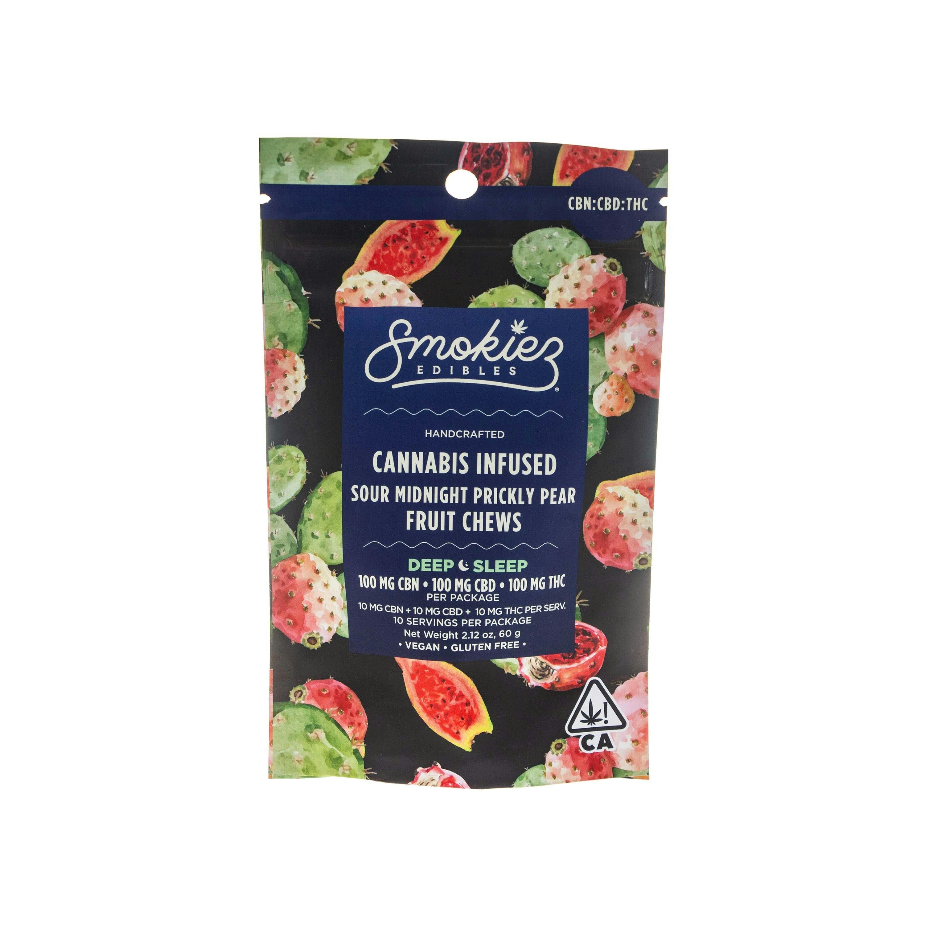 Smokiez: Sour Prickly Pear Fruit Chews