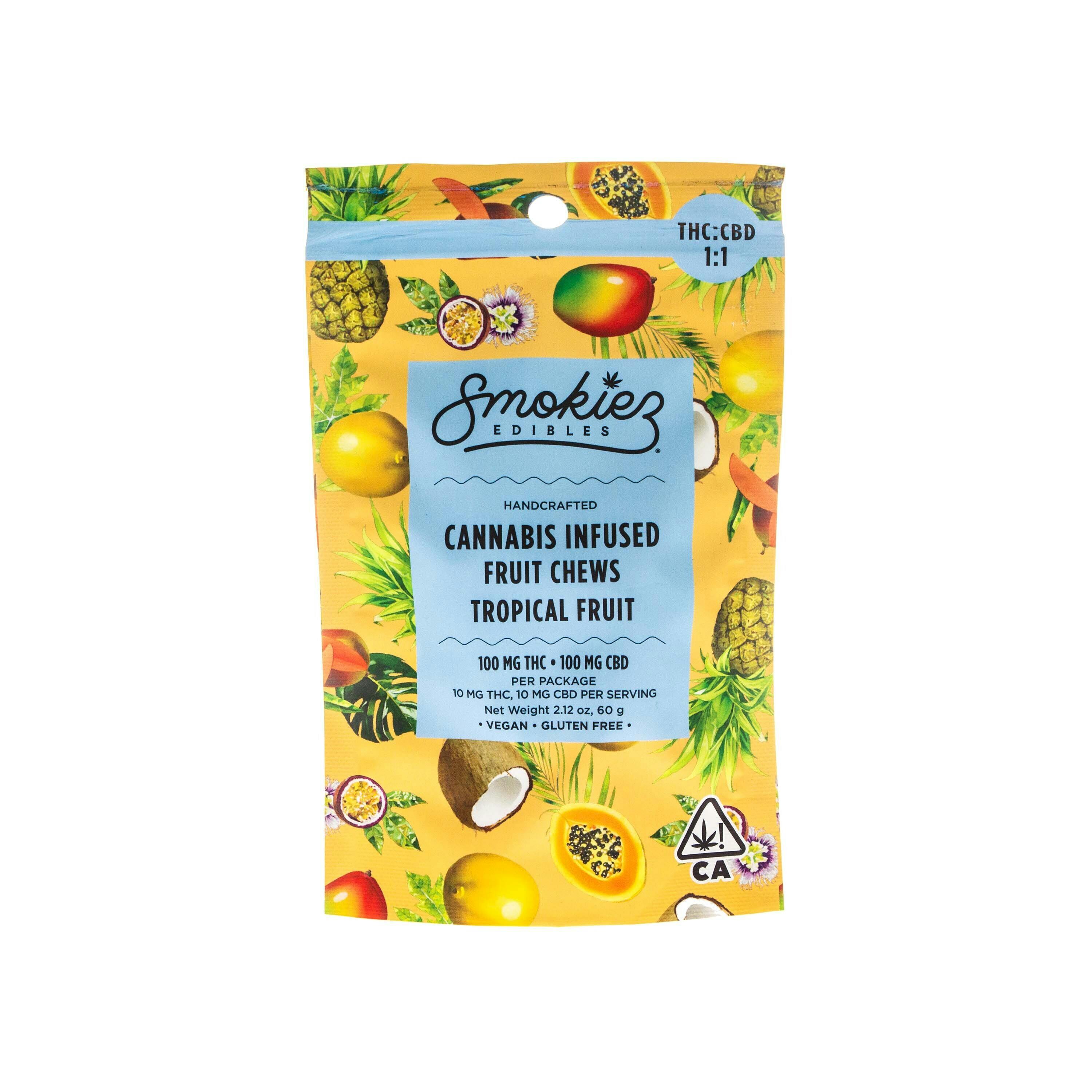 Smokiez — Tropical Fruit Chews