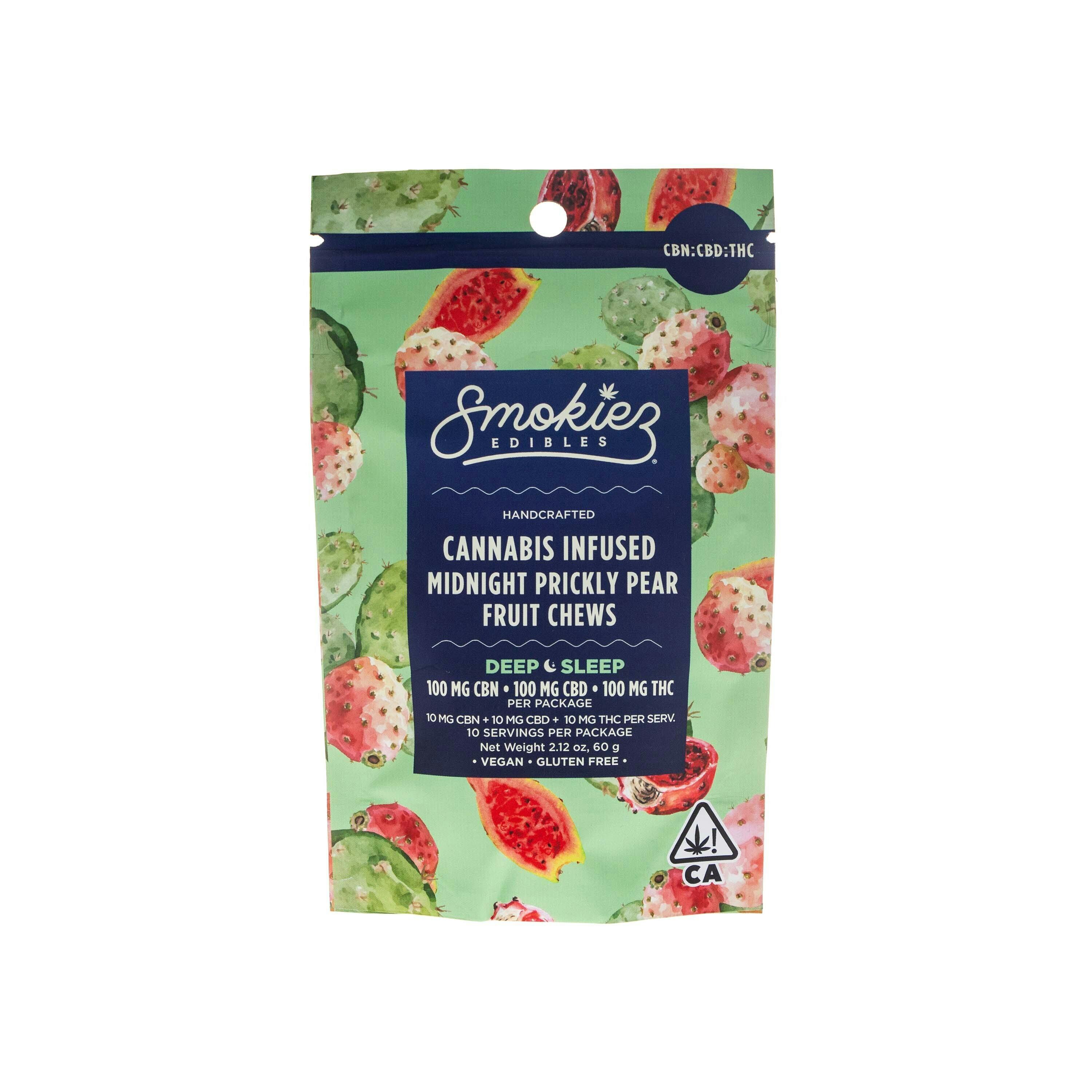 Smokiez: Midnight Prickly Pear Fruit Chews