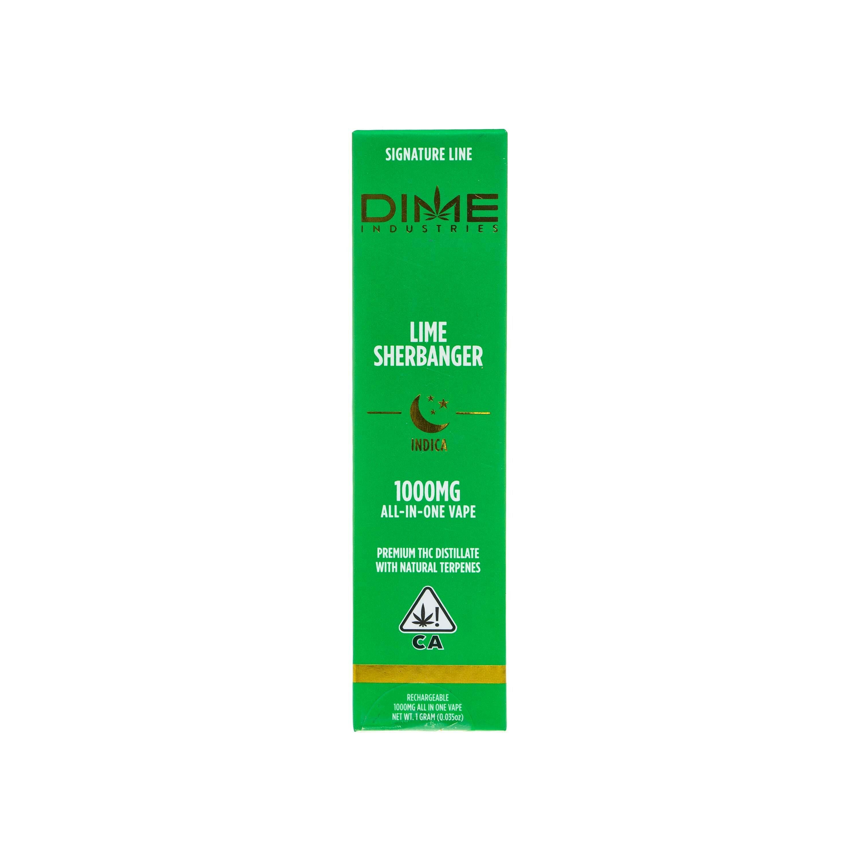 Dime Industries: Lime Sherbanger