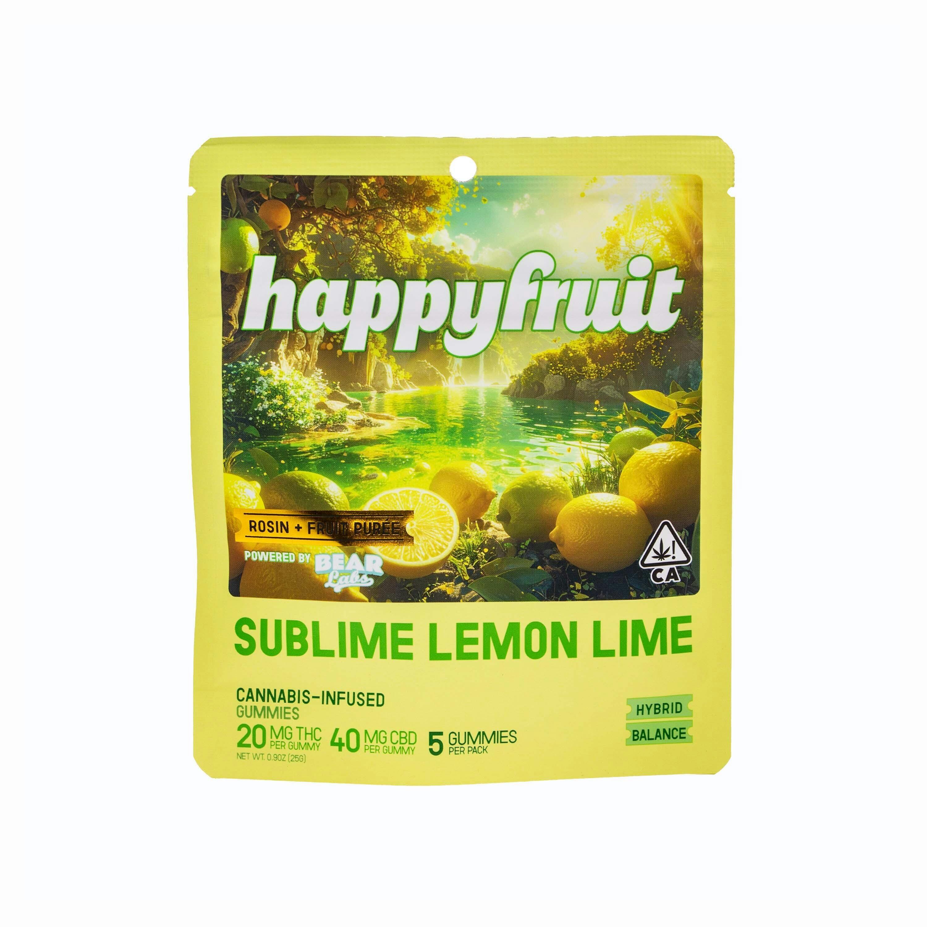Happy Fruit: Sublime Lemon Lime