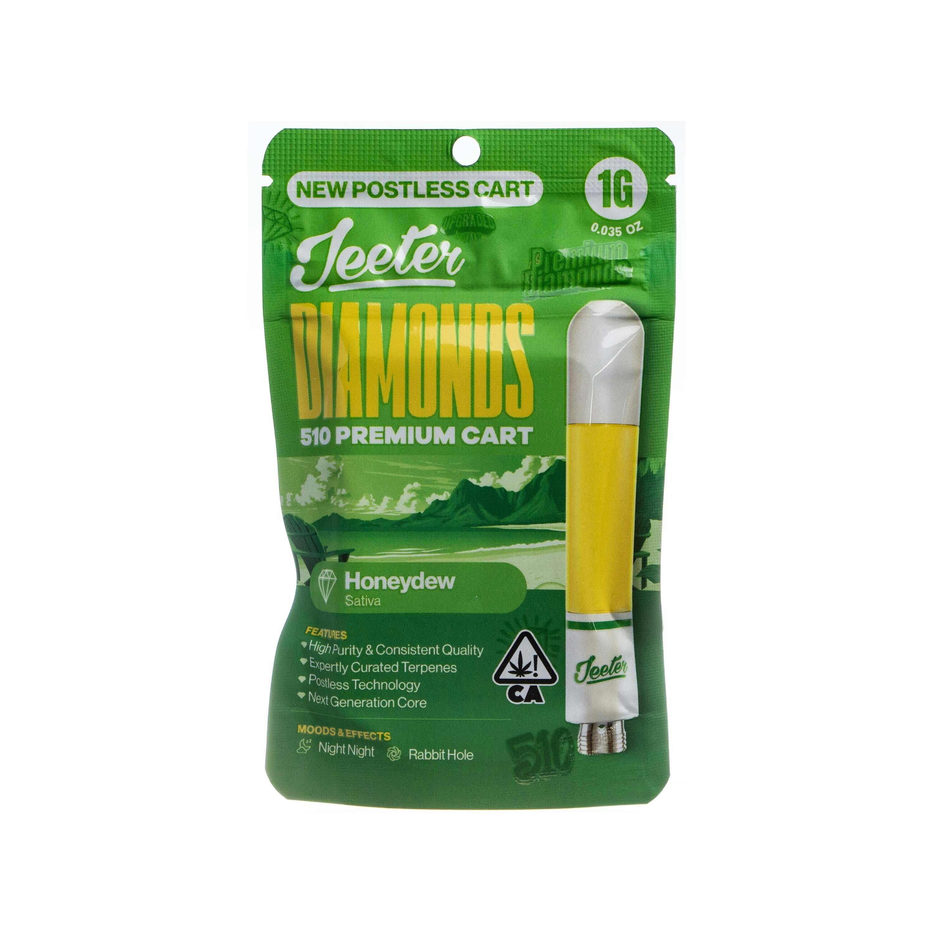 Jeeter: Honeydew Diamonds Cartridge
