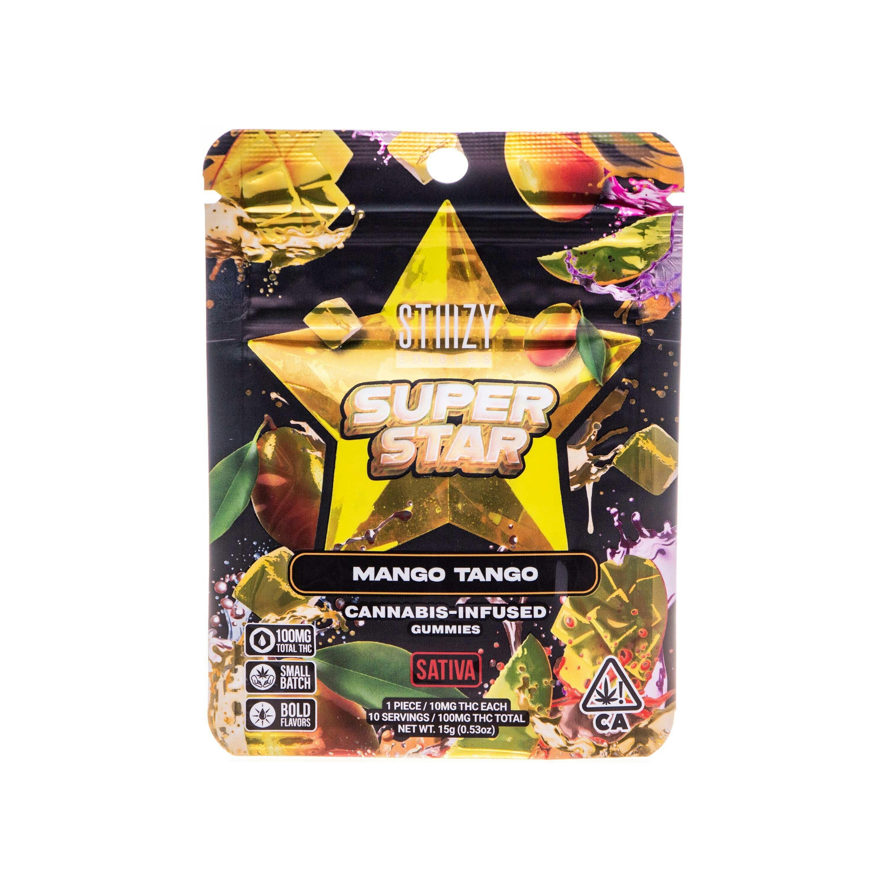 Stiiizy | Super Star Mango Tango Gummies (100mg THC)