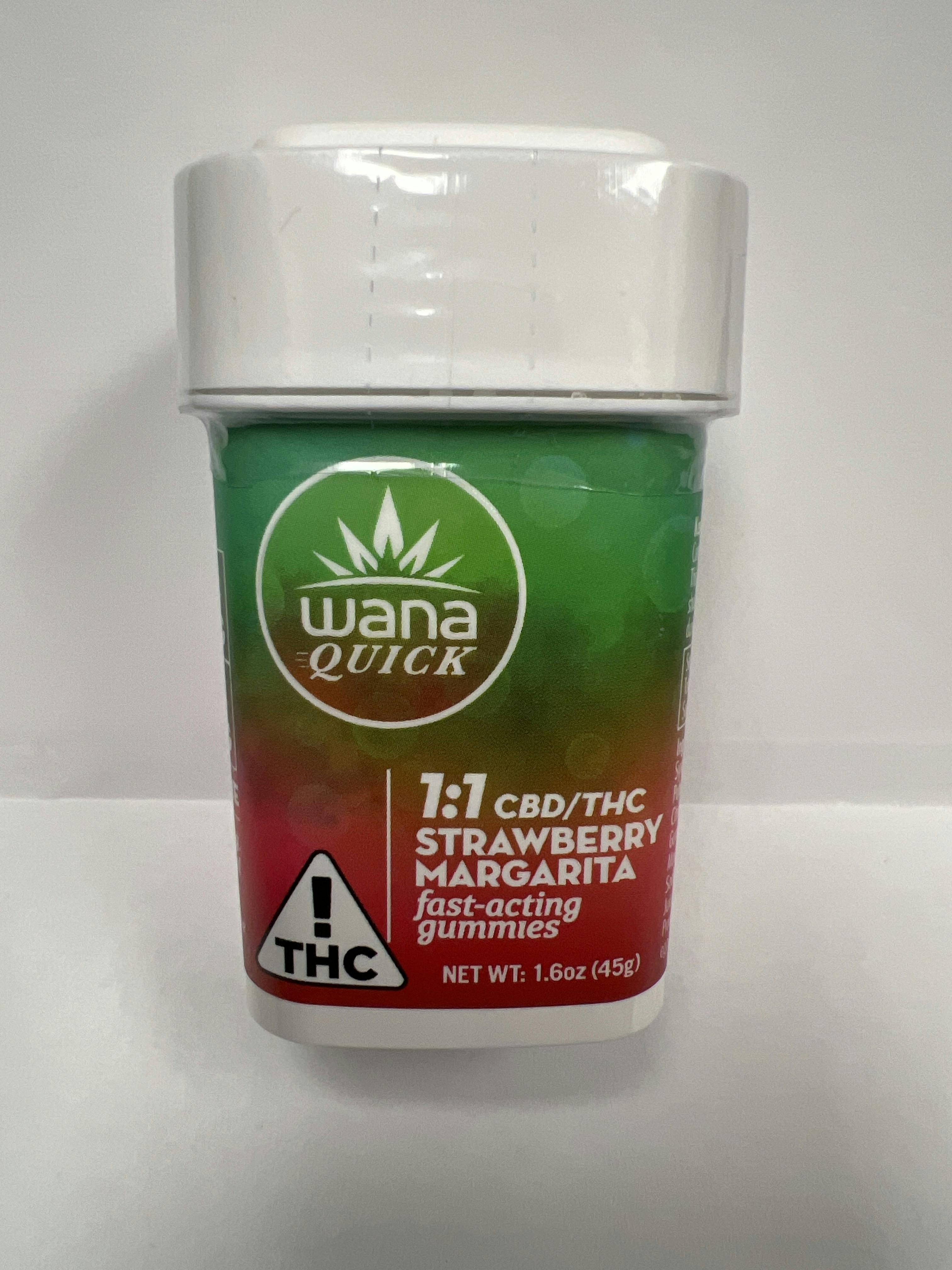 Wana - Quick - Strawberry Margarita Hybrid 100mg