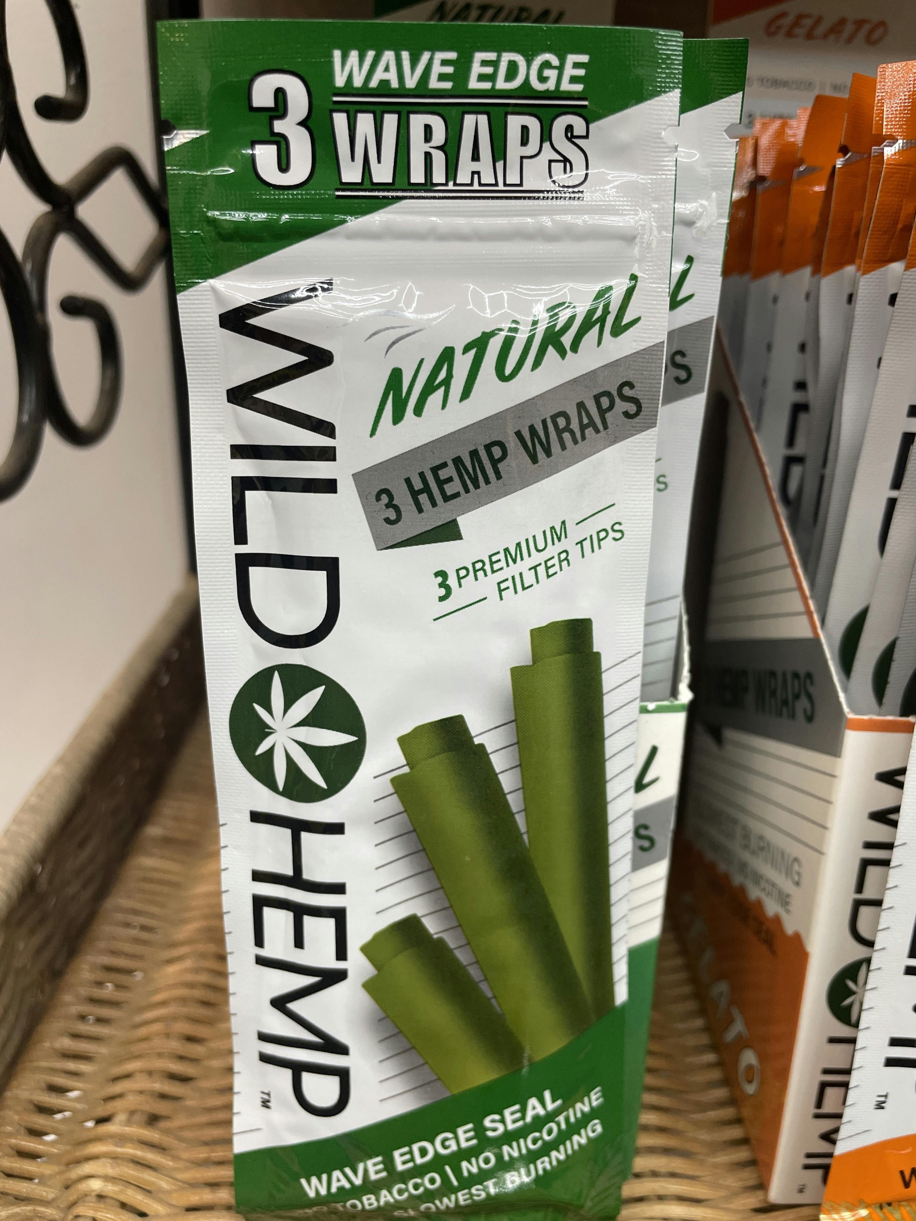 Wild Hemp Wraps Natural at Bee's Buds Dispensary Saucier