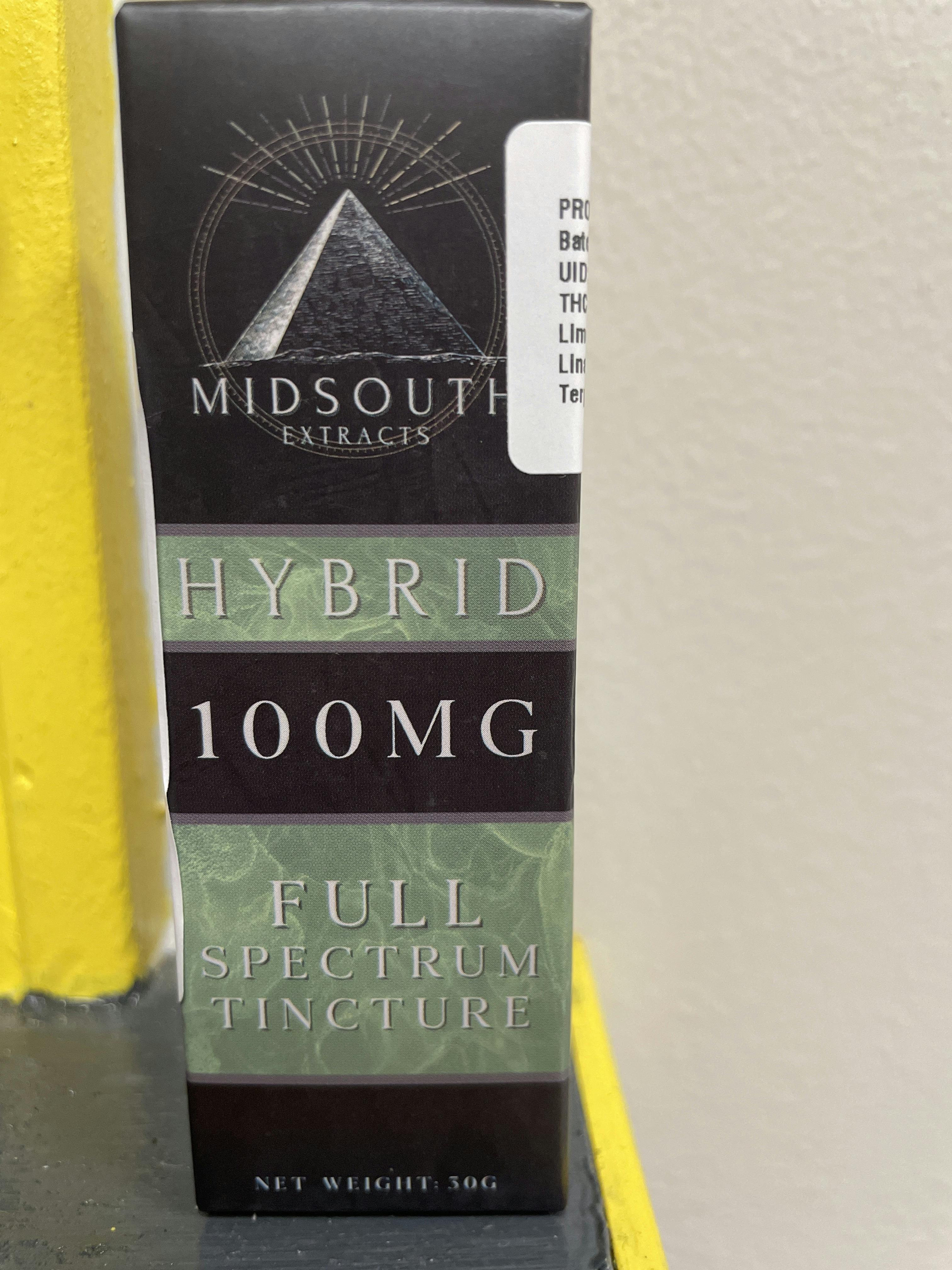 Dreamsicle 100mg Tincture by MidSouth Extracts