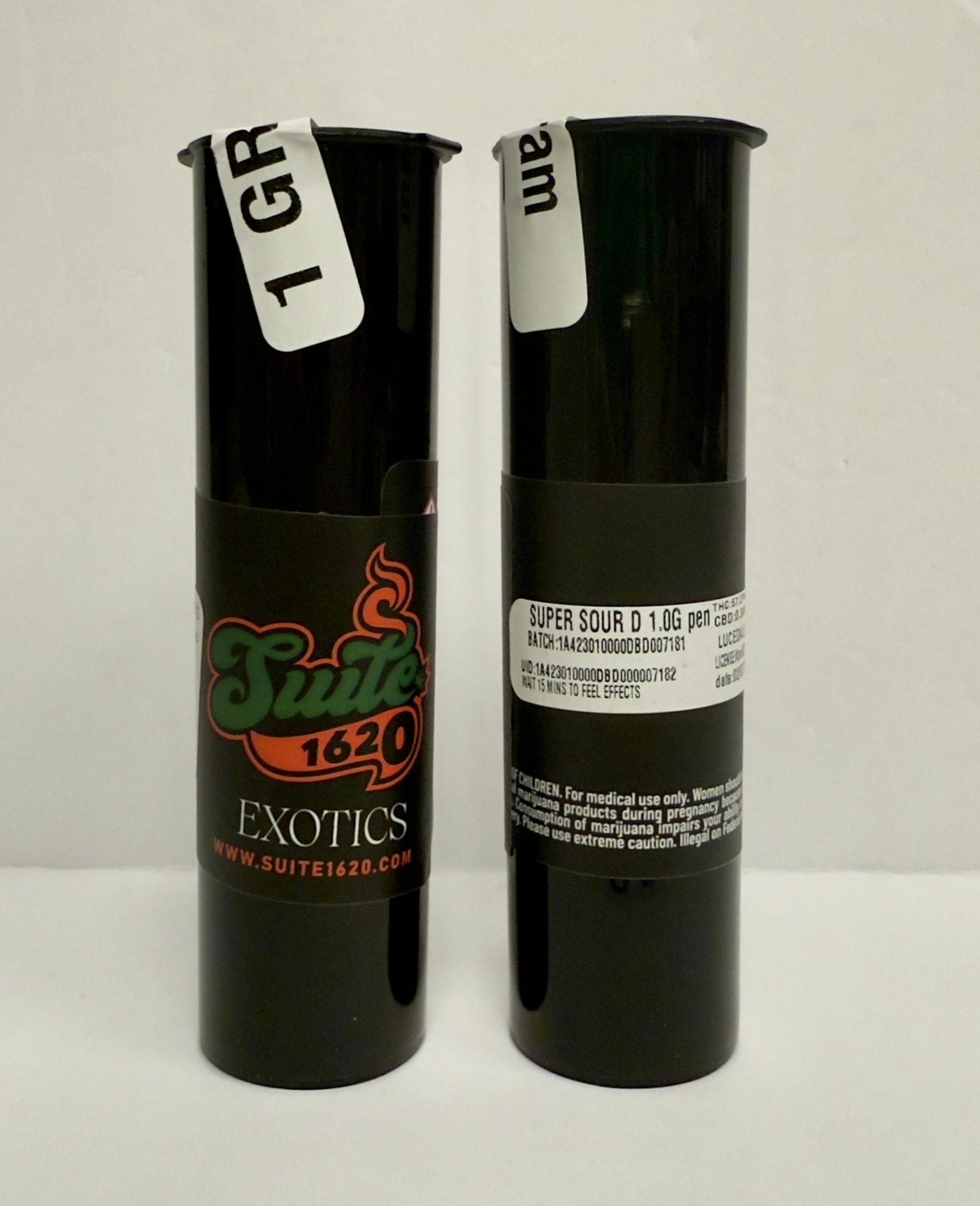 Suite- Super Sour Diesel 1g Disposable (sat)
