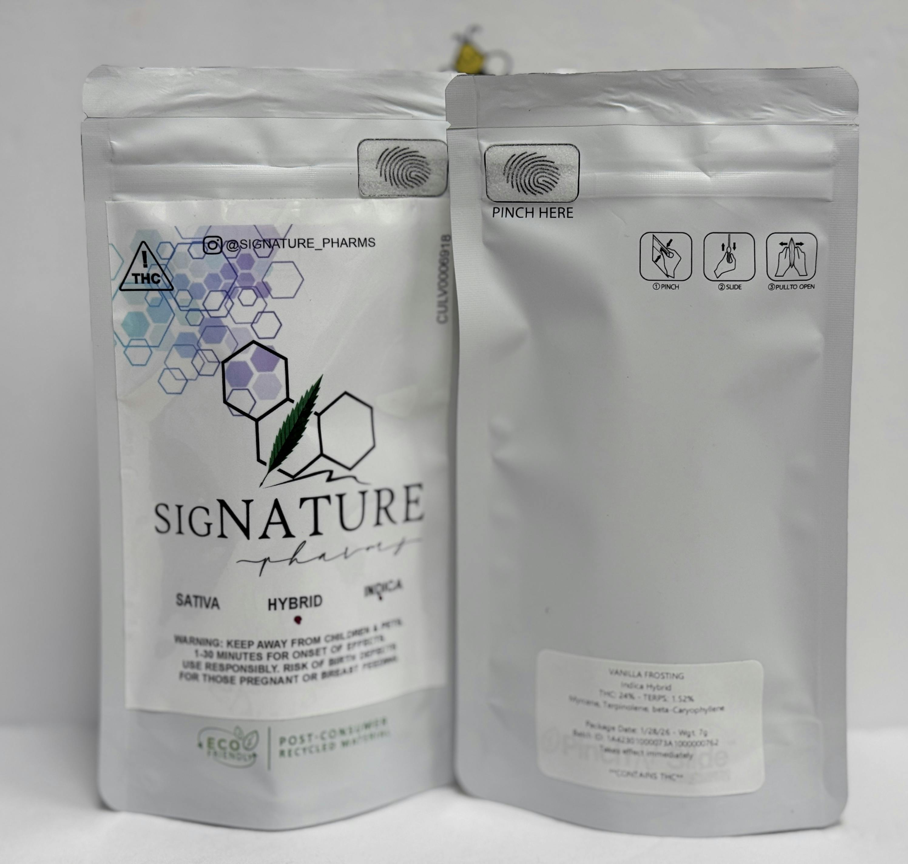 Sig- Vanilla Frosting 7g 24% 1.52%terp (hyb)
