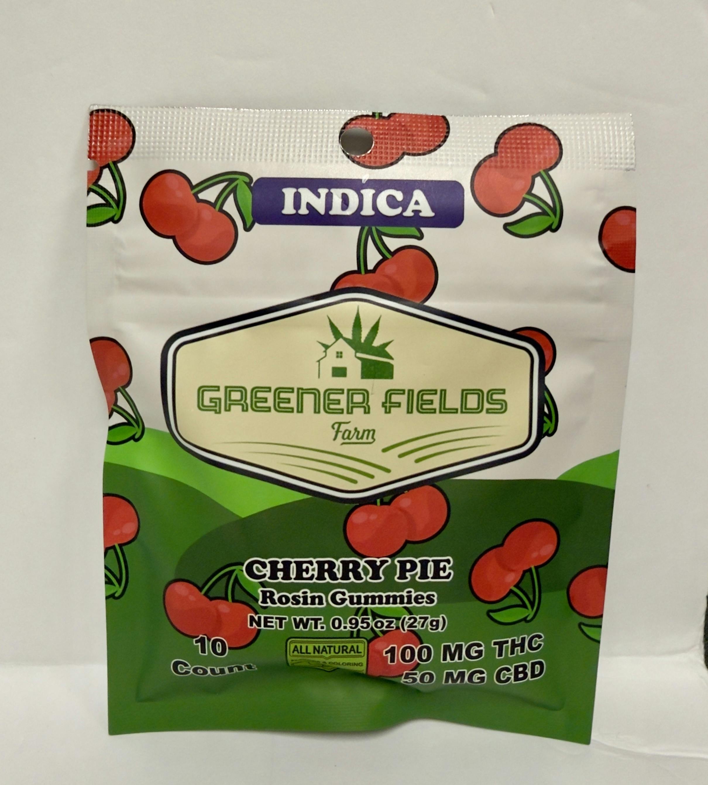 GF- Cherry Pie Rosin Gummies (ind) at Bee's Buds Dispensary Wiggins