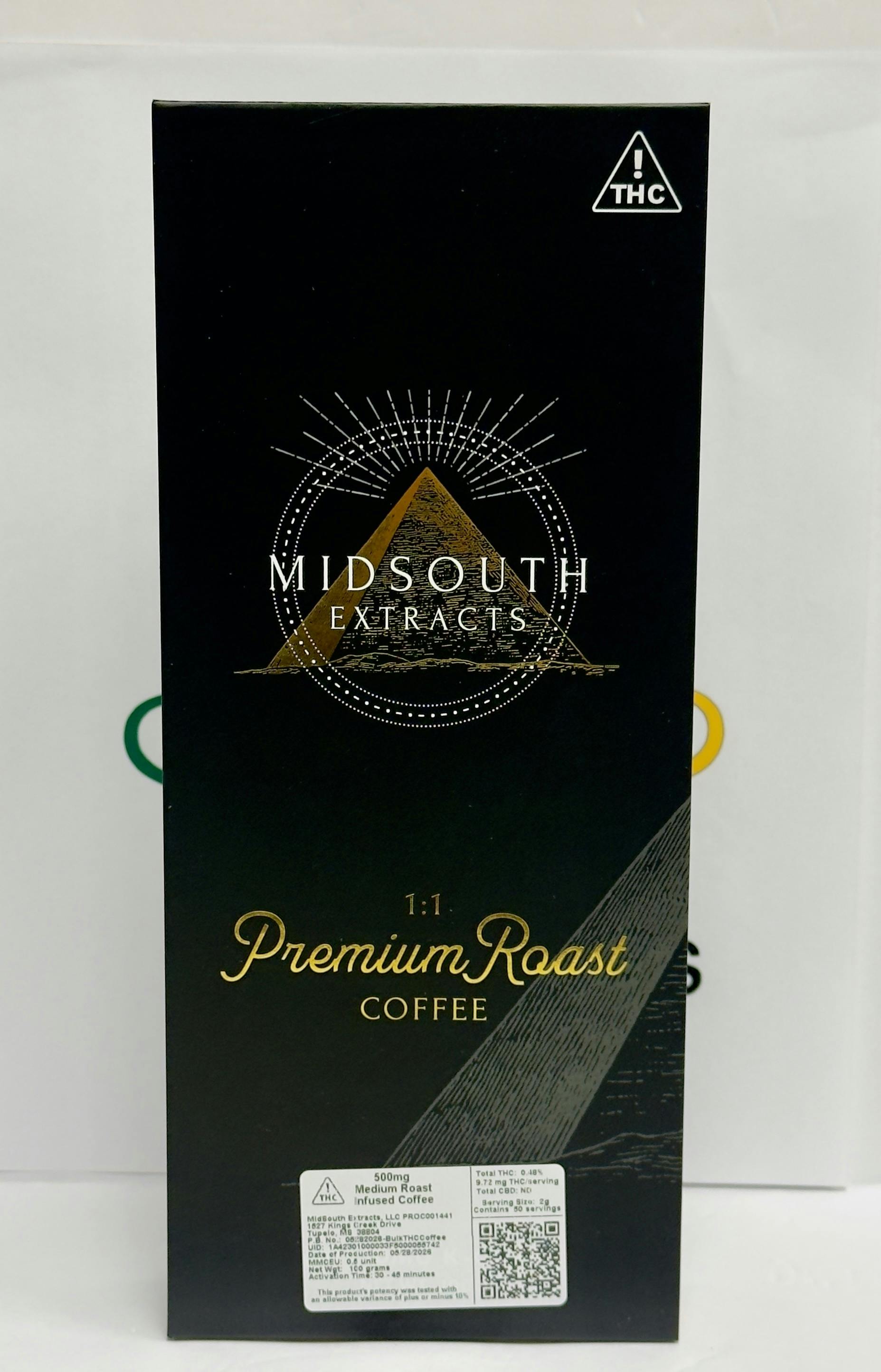 MSE - Infused -Medium Roast Coffee - 500mg