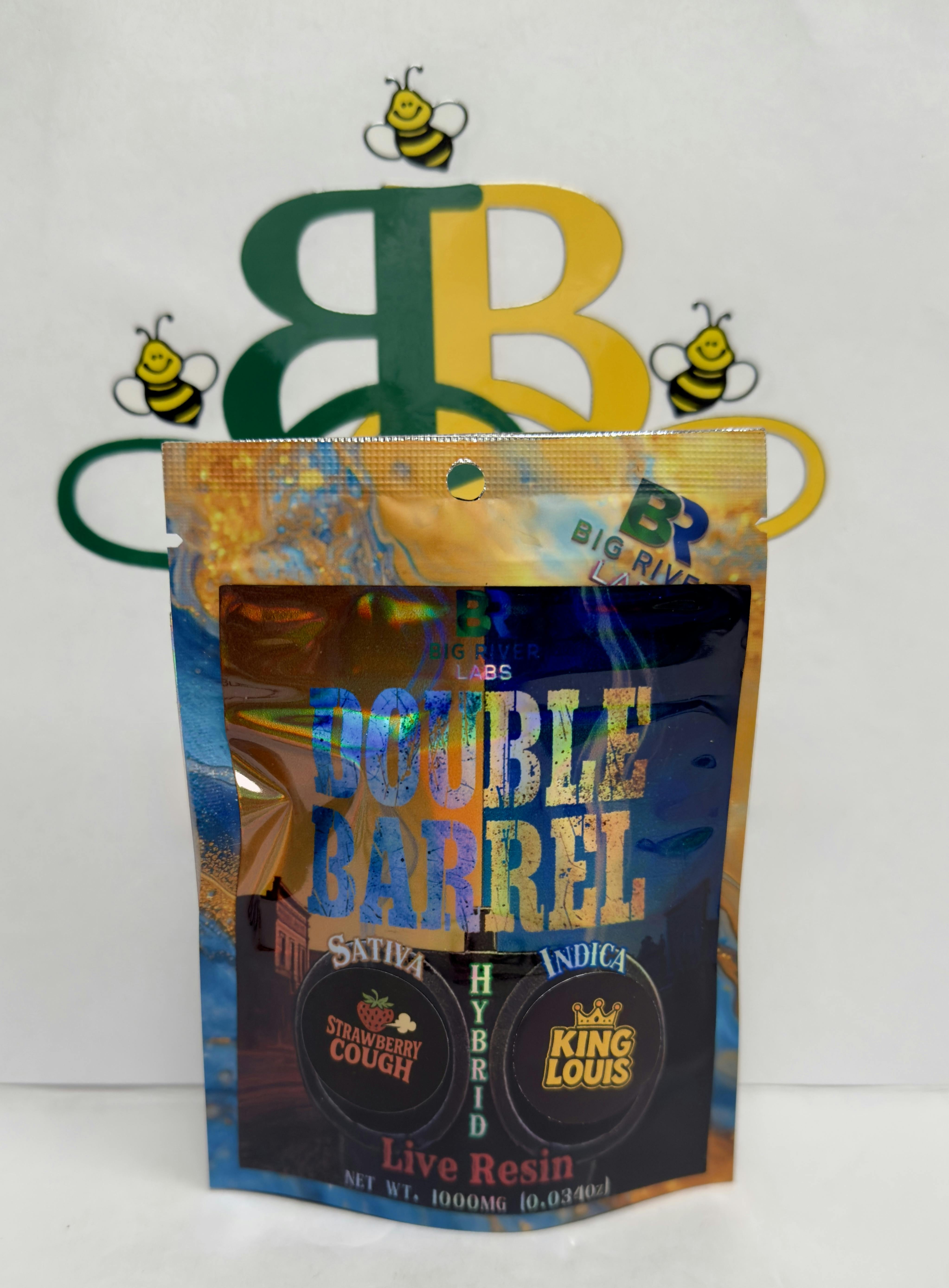 BRCC | Double Barrell | Strawberry King | 1g Disposable