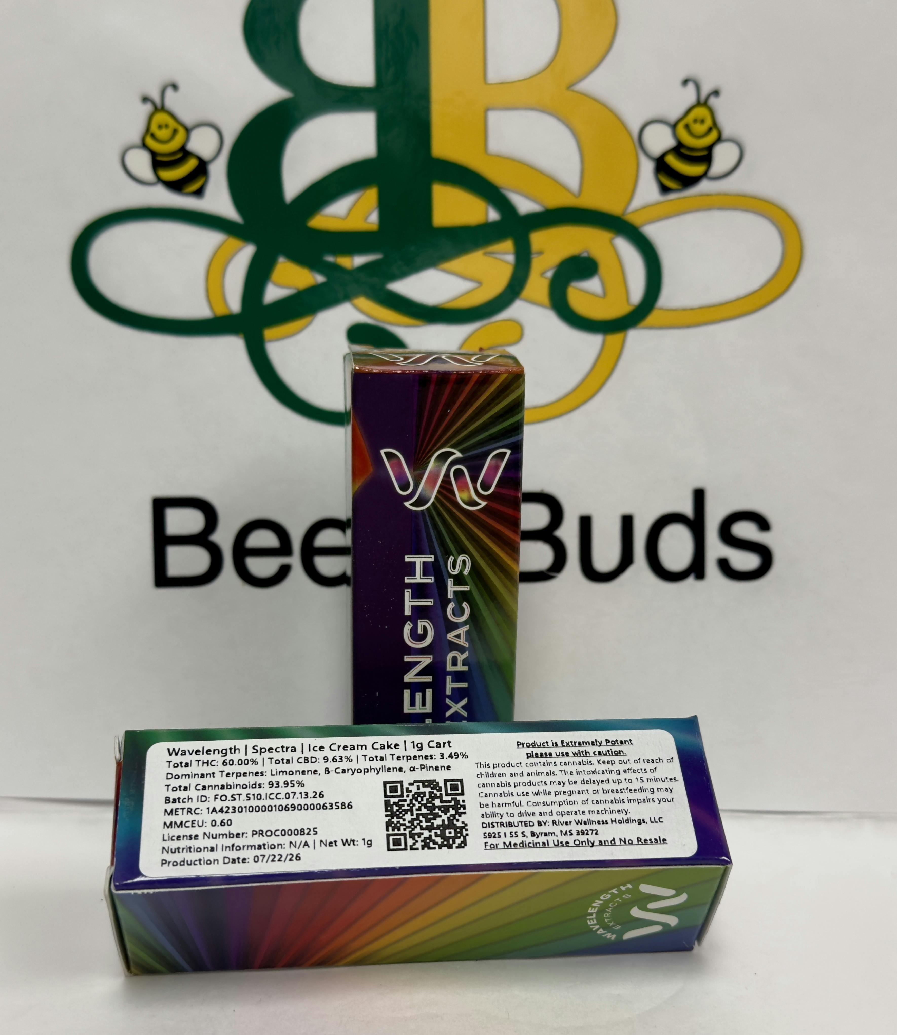 Wavelength | Spectra Ice Cream Cake 1g Cart (ind/hyb)