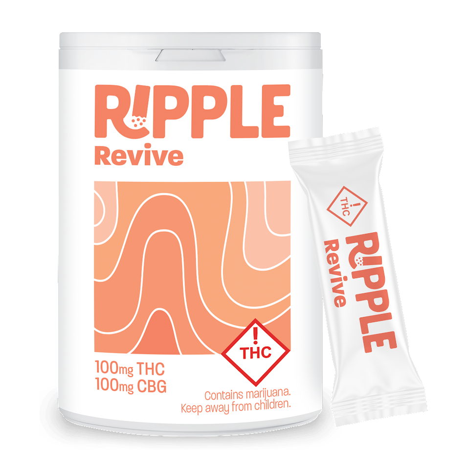 Ripple (H) Revive Dissolvable Powder 100mgTHC/100mgCBG/100mgCBD
