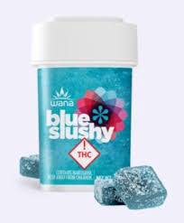 Wana (S) Blue Slushy LTO Fast Acting Gummies 100mg